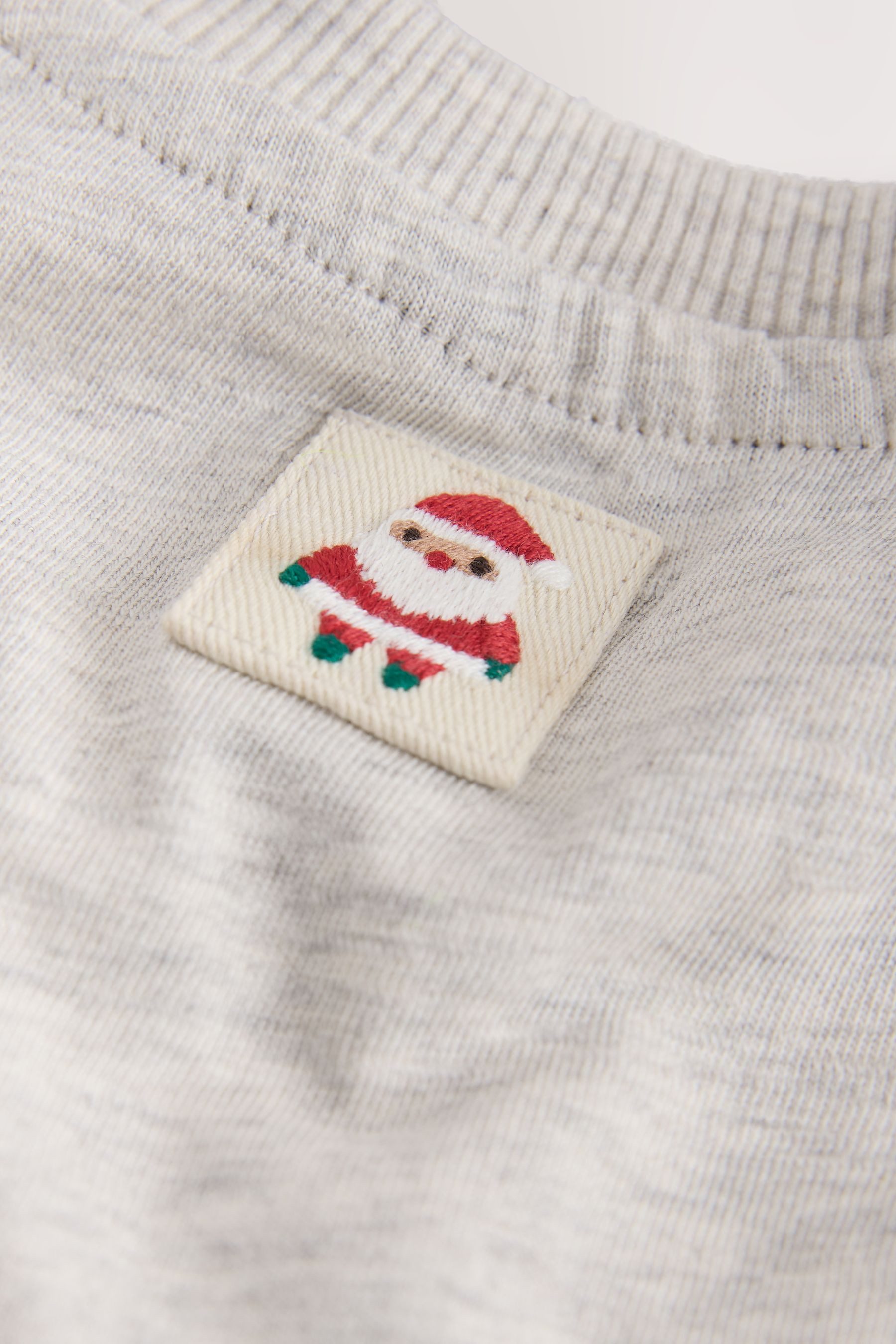 Next Langarmshirt Langärmeliges Weihnachtsshirt (1-tlg) – Bild 3 von 5