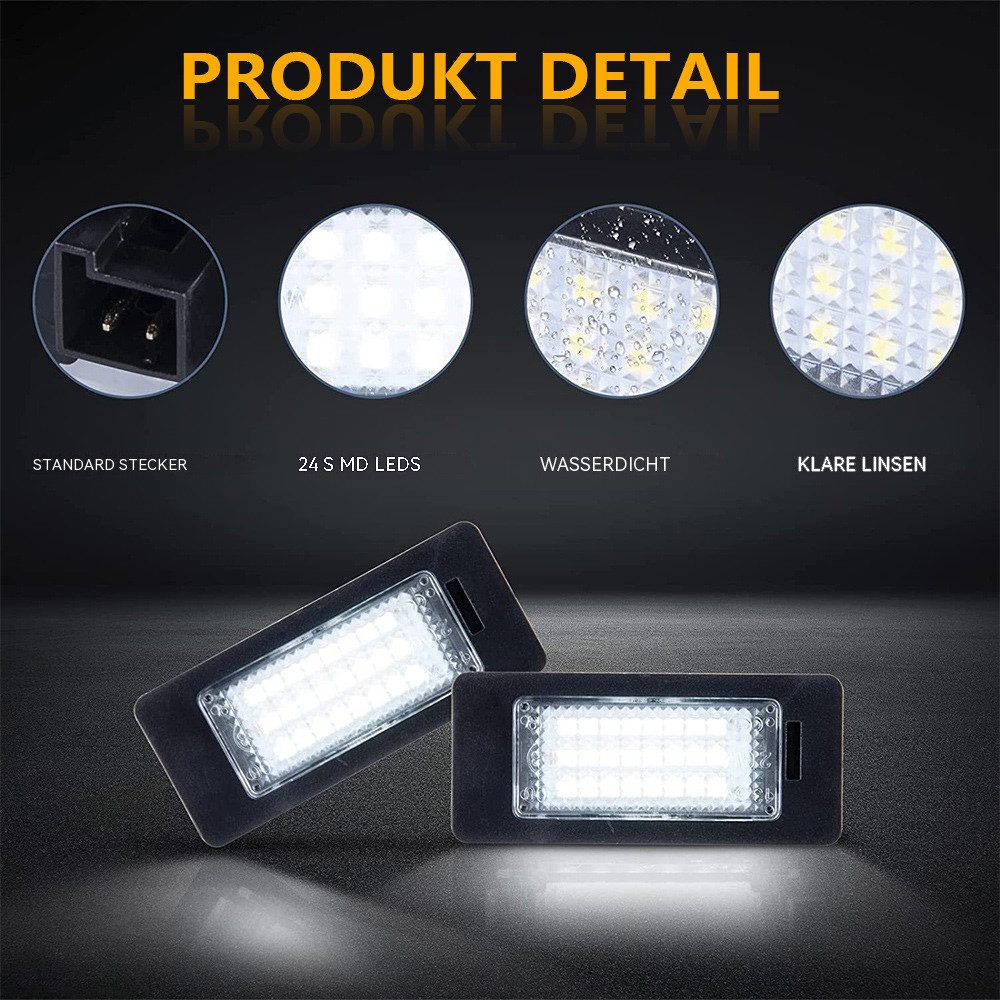 Hikity LED Laterne Auto LED Nummernschildbeleuchtung günstig online kaufen