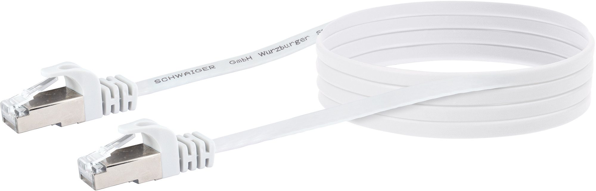 Schwaiger CKF650 532 Netzkabel, RJ45 Stecker, (500 cm), mit Knickschutz