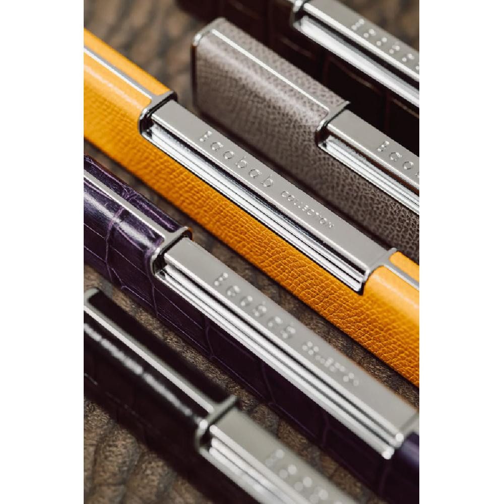 Baobab Feuerzeuge Stabfeuerzeug Lighter Grainé Orange