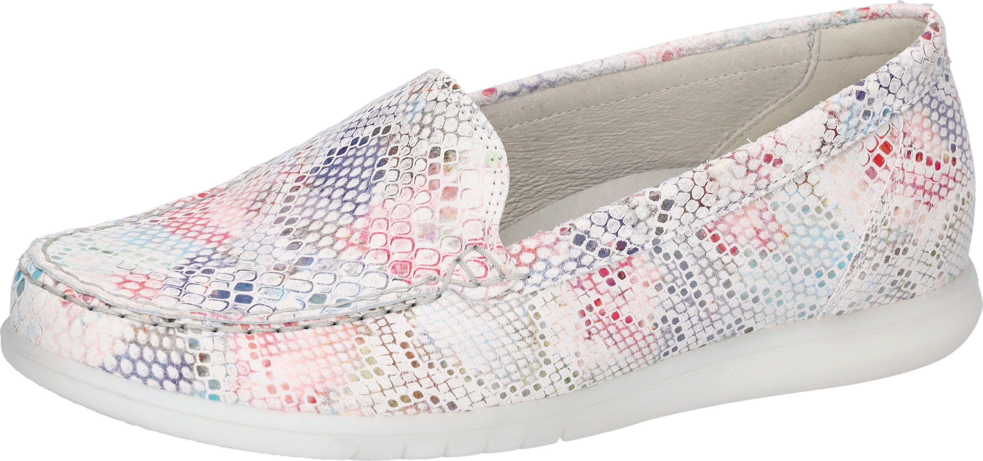 Waldläufer H-WANDA Mokassin Slipper, Schlupfschuh, Halbschuh in Komfortweite H (sehr weit)