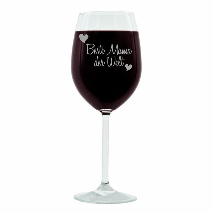 LEONARDO Weinglas Beste Mama der Welt Glas lasergraviert