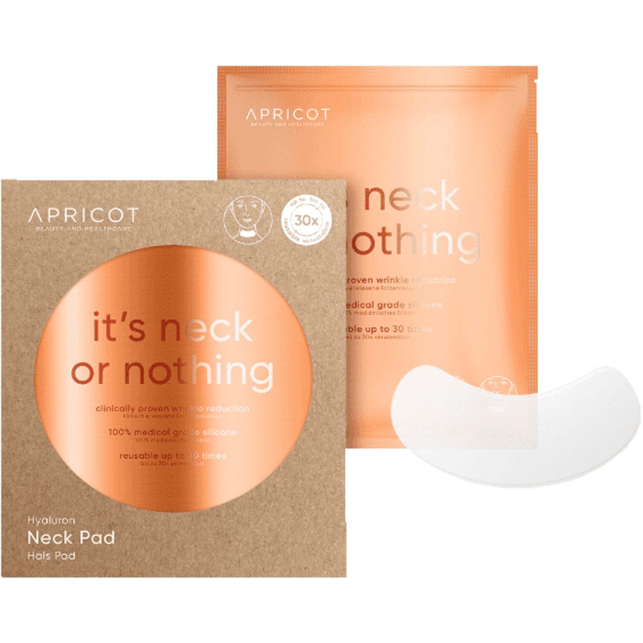 APRICOT Beauty Feuchtigkeitsgel Neck Pad Hyaluron