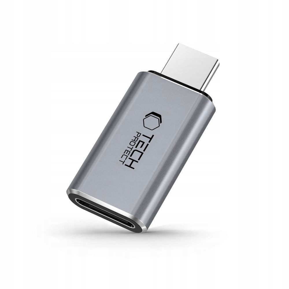 TECH PROTECT Ladeadapter Datenadapter Steckverbinder Adapter USB-C zu Lightning, 480 Mbit/s, 9V/3A, kompakt, leicht