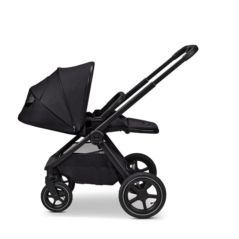 Moon Kombi-Kinderwagen Gio Fold Air Kombikinderwagen inkl. Cosmo 2.0, Gestell und Babywanne mit einem Handgriff zusammenfaltbar