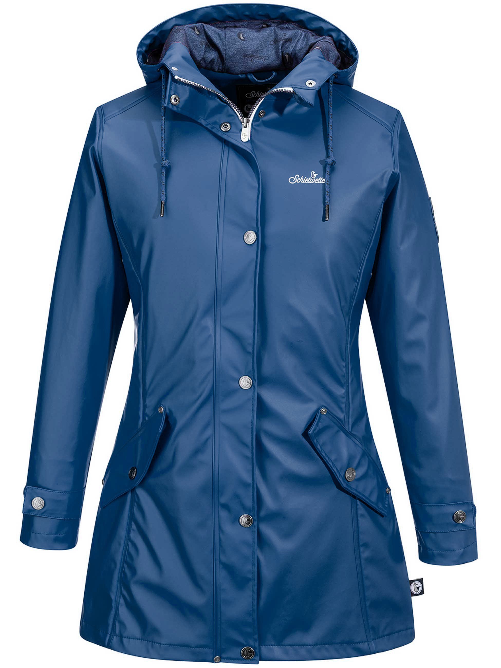 Schietwetter Regenjacke Damen Regenjacke Landratte Mimi verschweißte Nähte