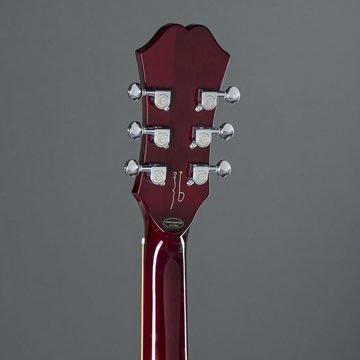 Epiphone Halbakustik-Gitarre, Noel Gallagher Riviera Dark Wine Red - Halbakustik Gitarre