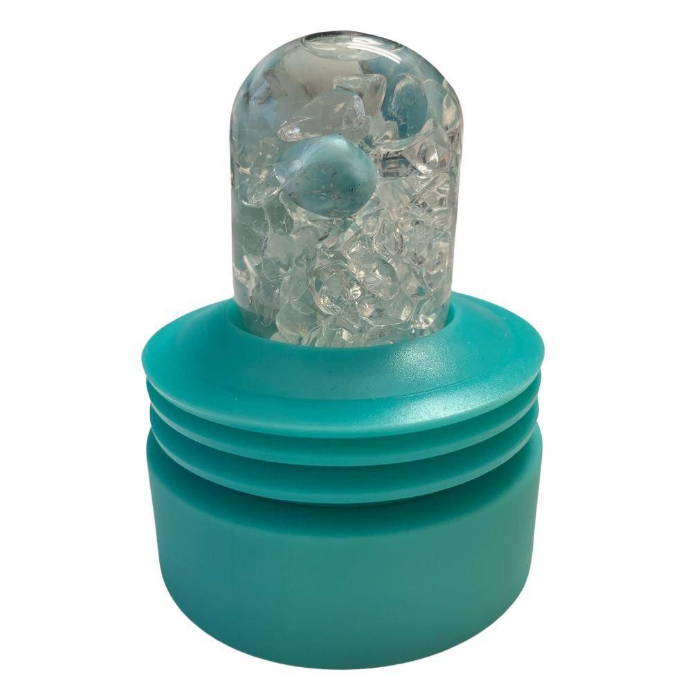 VitaJuwel Karaffe Karaffe Sana Ocean Blue mit Edelsteinmodul Soul of The Ocean