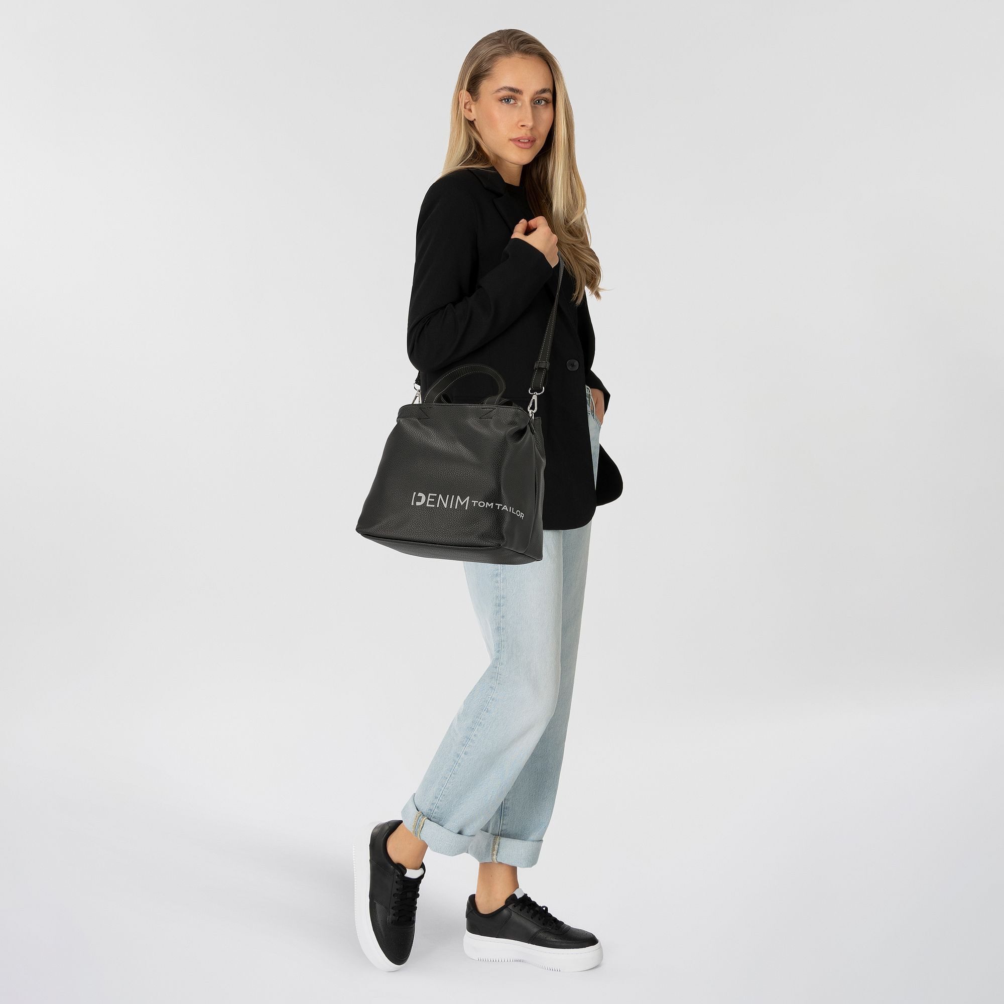 TOM TAILOR Denim Henkeltasche Marlow, Polyurethan