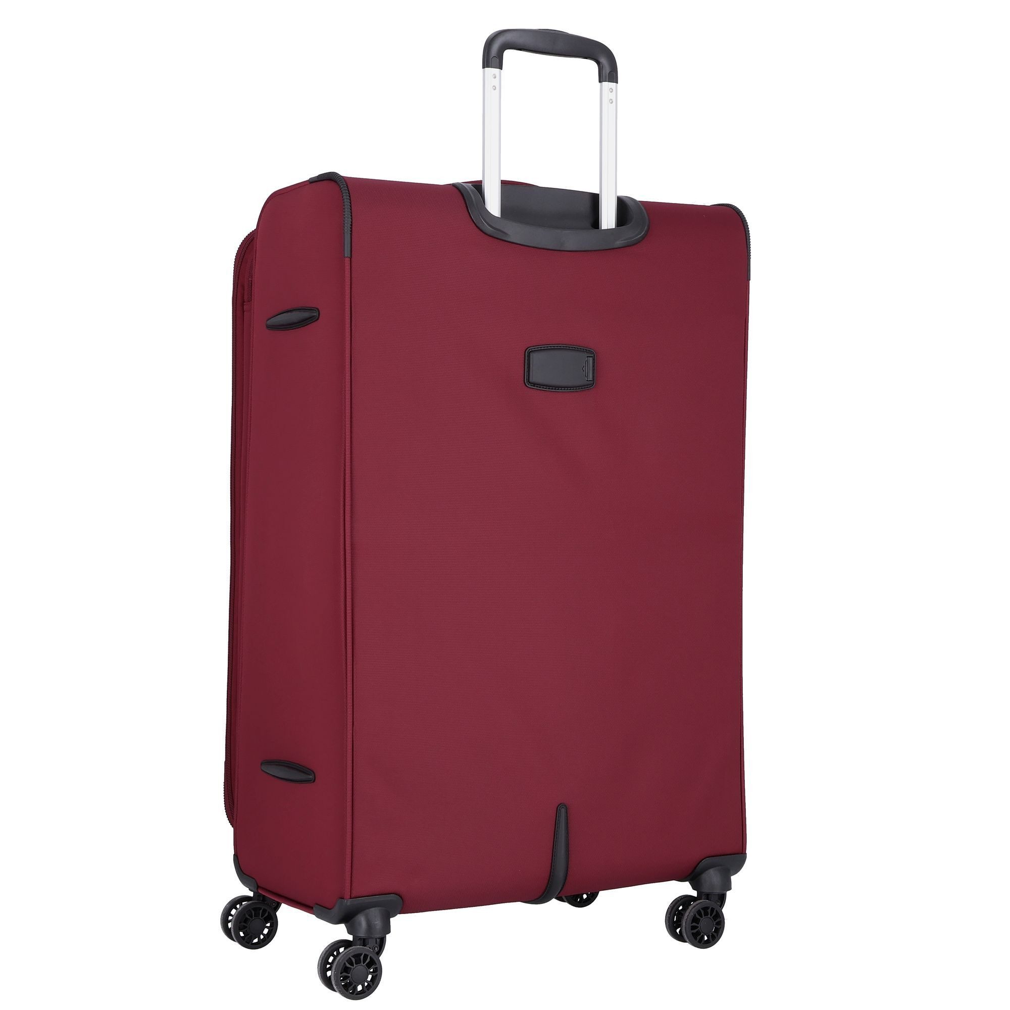 D&N Weichgepäck-Trolley Travel Line, 4 Rollen, Polyester