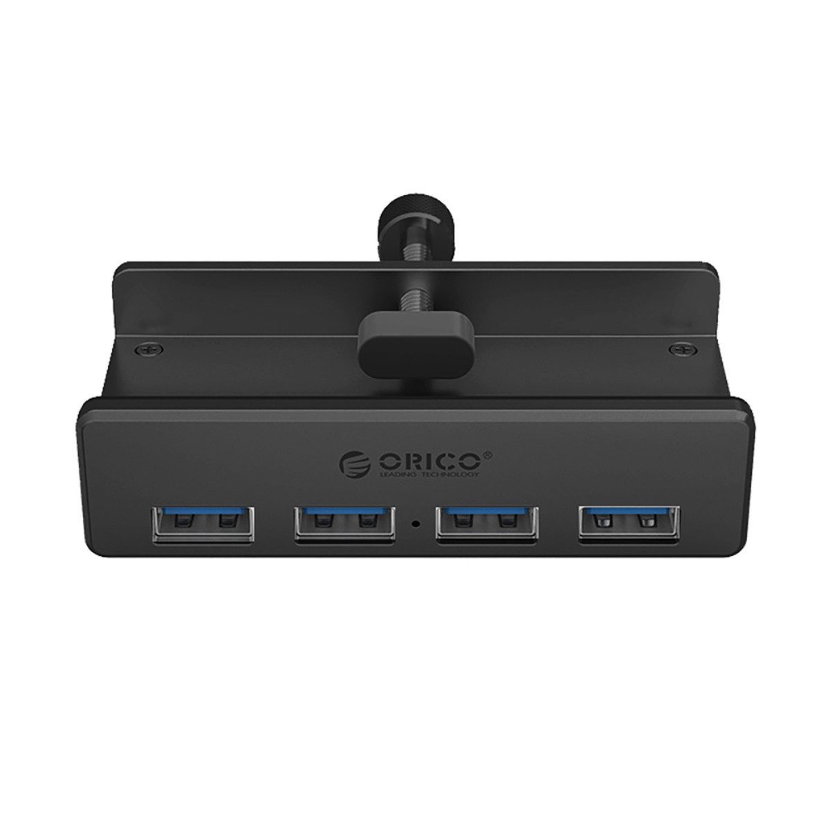 ORICO MH4PU Hub USB-Adapter USB-A zu USB-A, Klemmhalterung für stabile Montage und schnellen Zugriff auf Ports