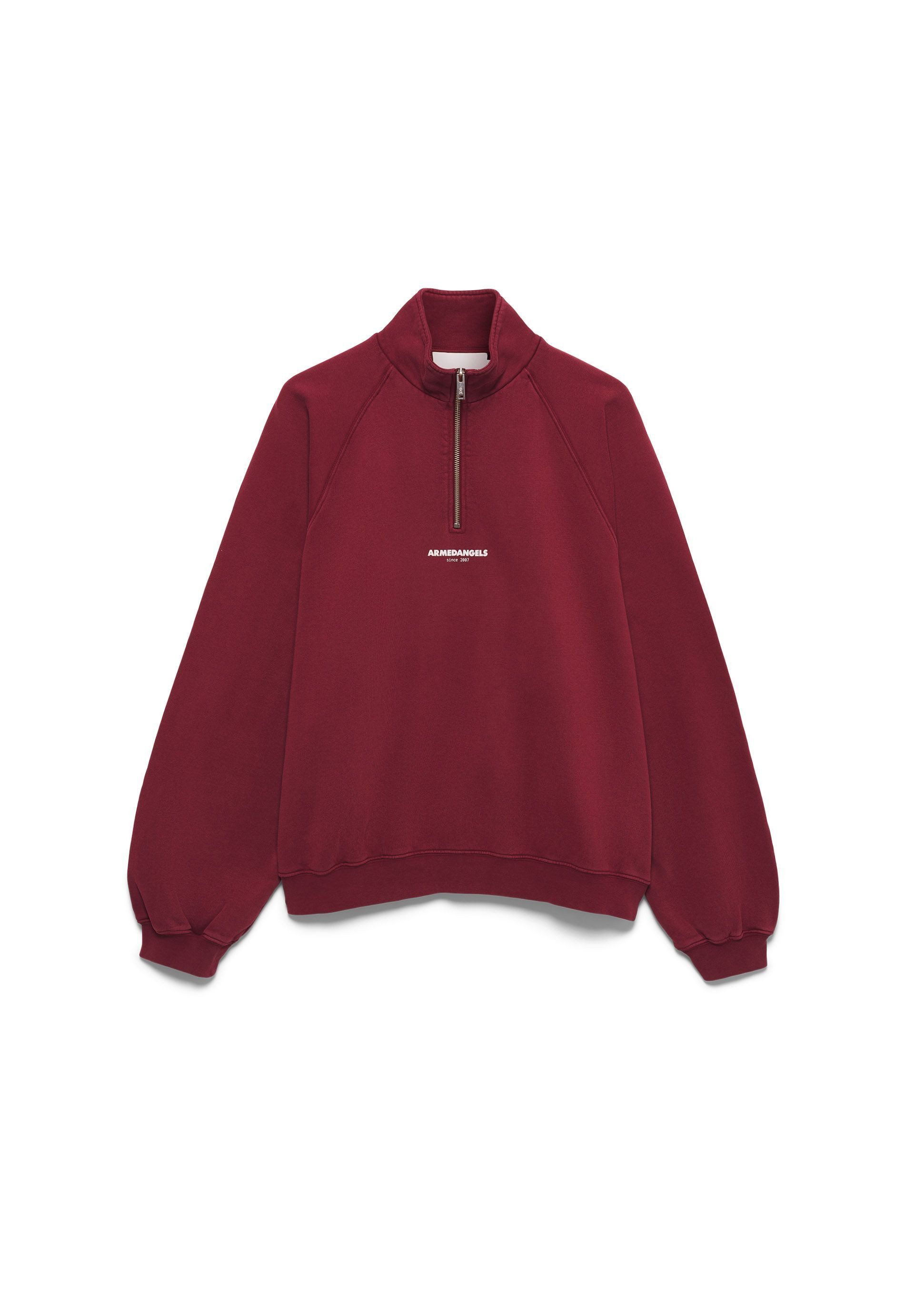 Armedangels Sweatshirt GMT DYE TROYER Sweatshirt aus Bio-Baumwolle Oversized Fit