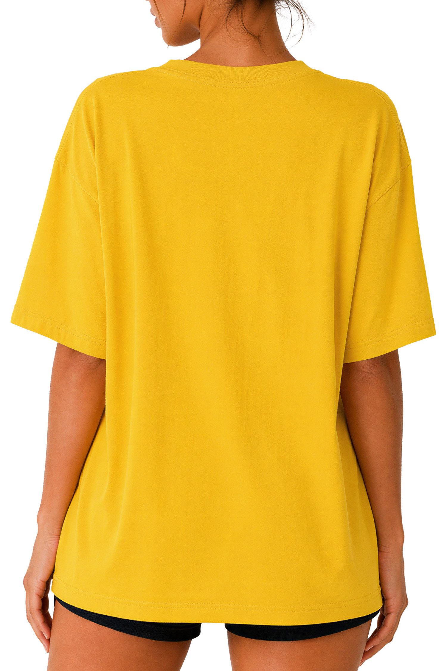 Reichstadt Oversize-Shirt Damen Oversized Kurzarmshirt 24RSW058 in kräftigen Farben