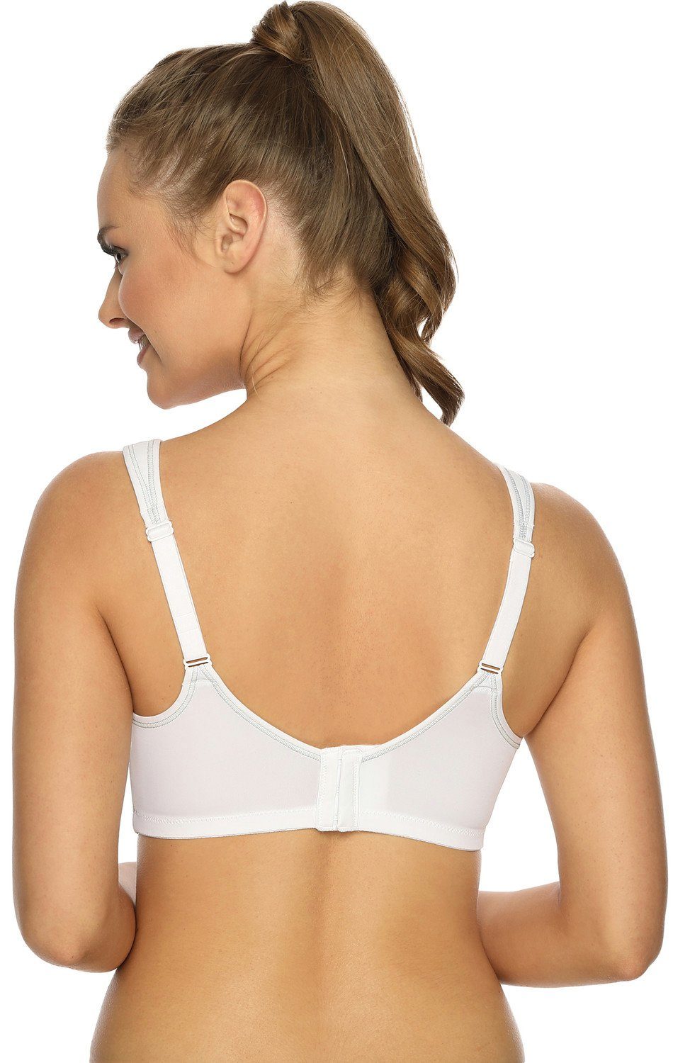 Viania Sport-BH 101470 (1-tlg) atmungsaktiv starker Halt High Function Weiß günstig online kaufen