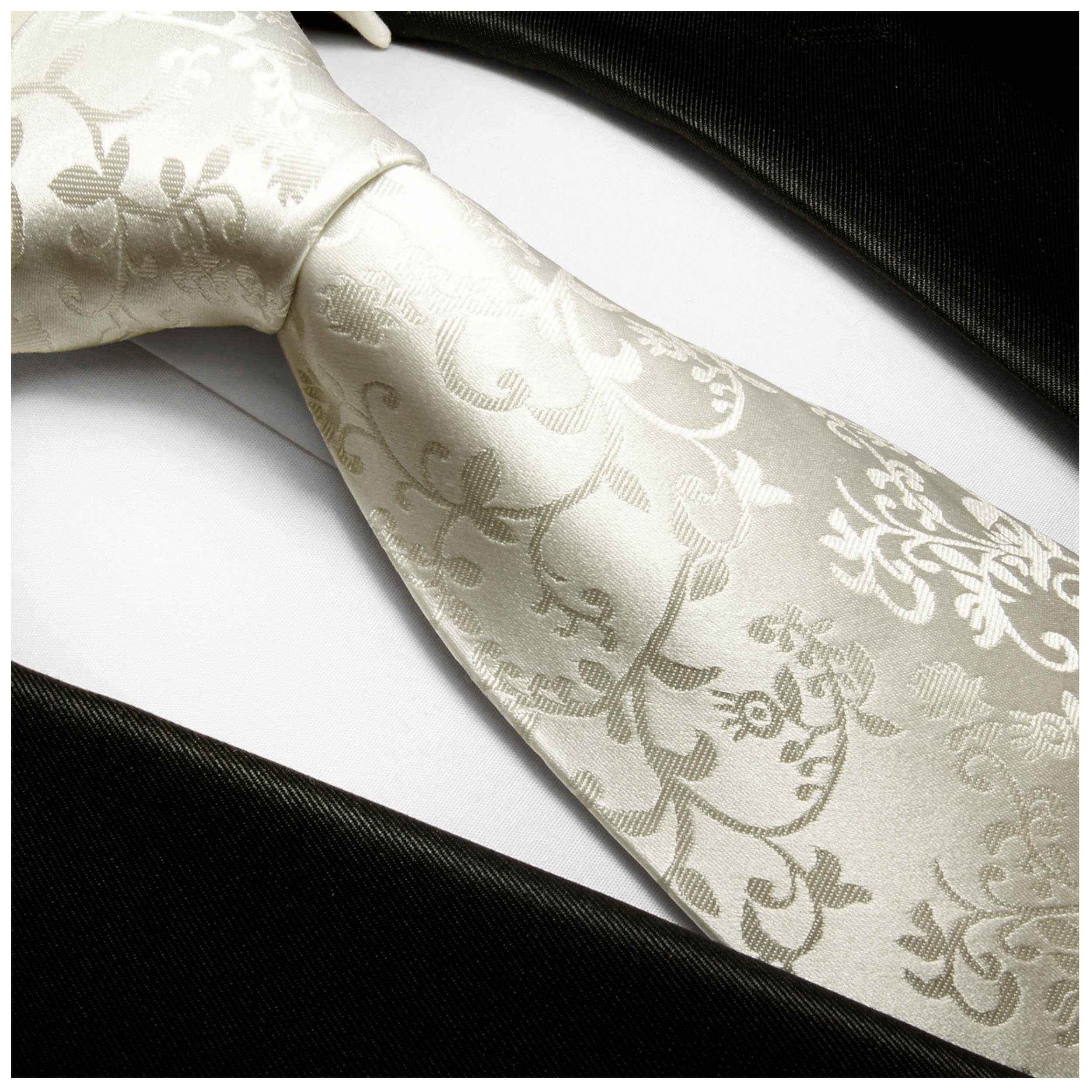 Paul Malone Krawatte Herren Hochzeitskrawatte floral günstig online kaufen