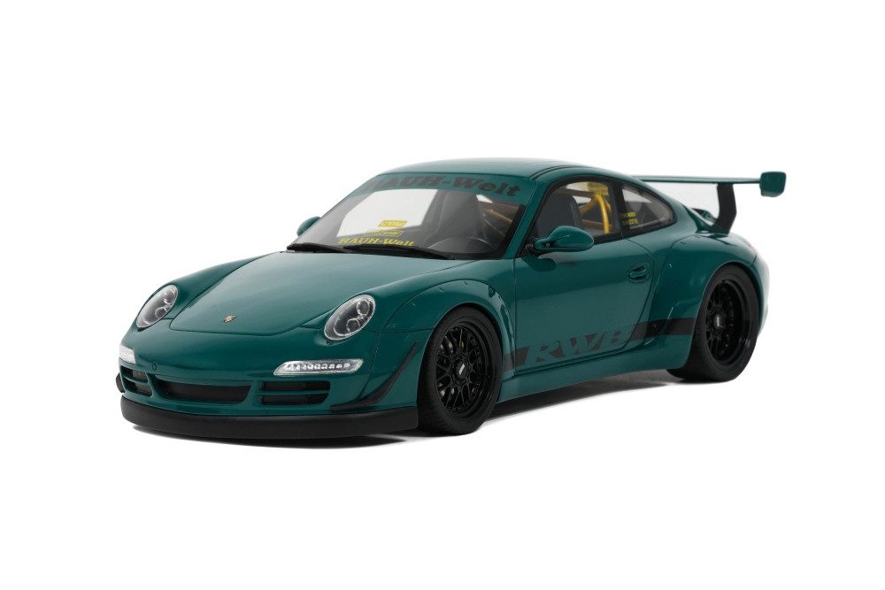 Modellauto RWB Porsche 911 Syunkashuto 2021 grün