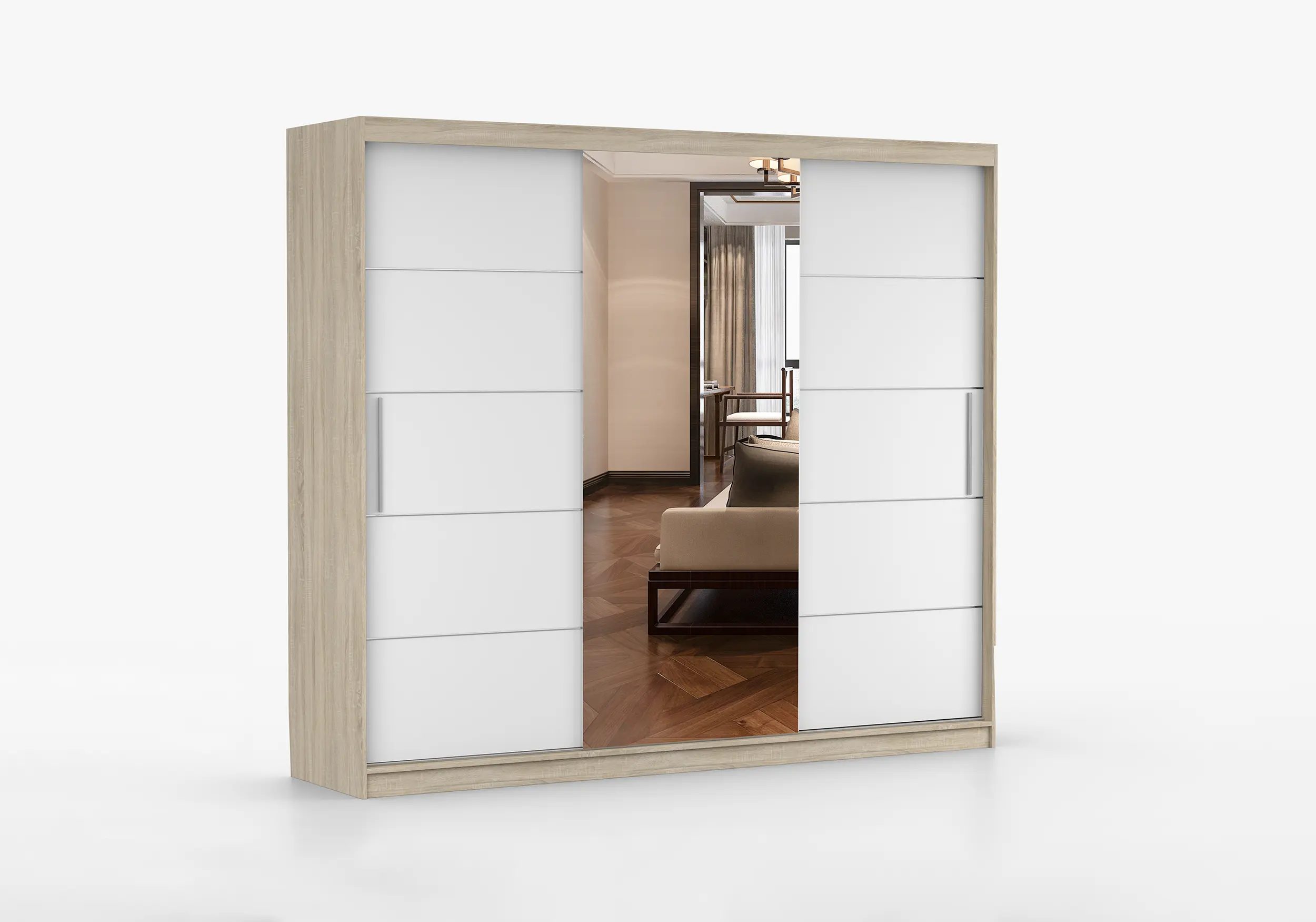 imoebel24 Schwebetürenschrank ALBA I 250 cm günstig online kaufen