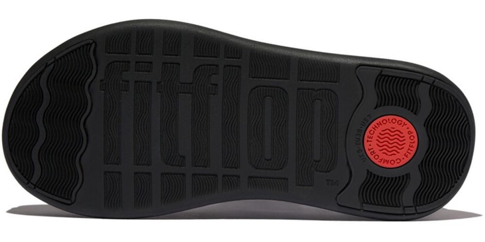 Fitflop F-Mode Stack Leather Back-Strap Toe-Post Sandals Sandale