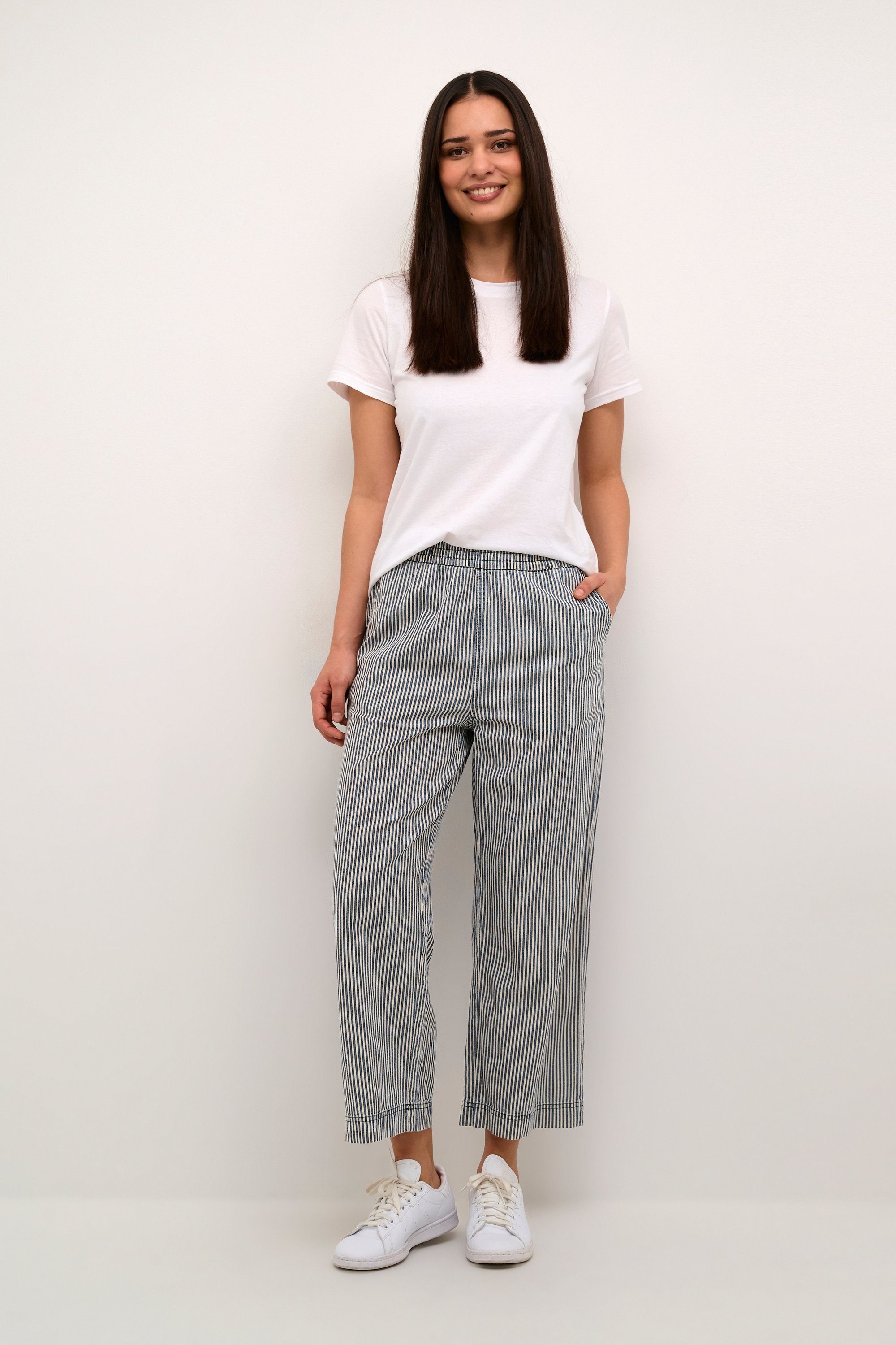 KAFFE Stoffhose Casual Hose KAnaya günstig online kaufen