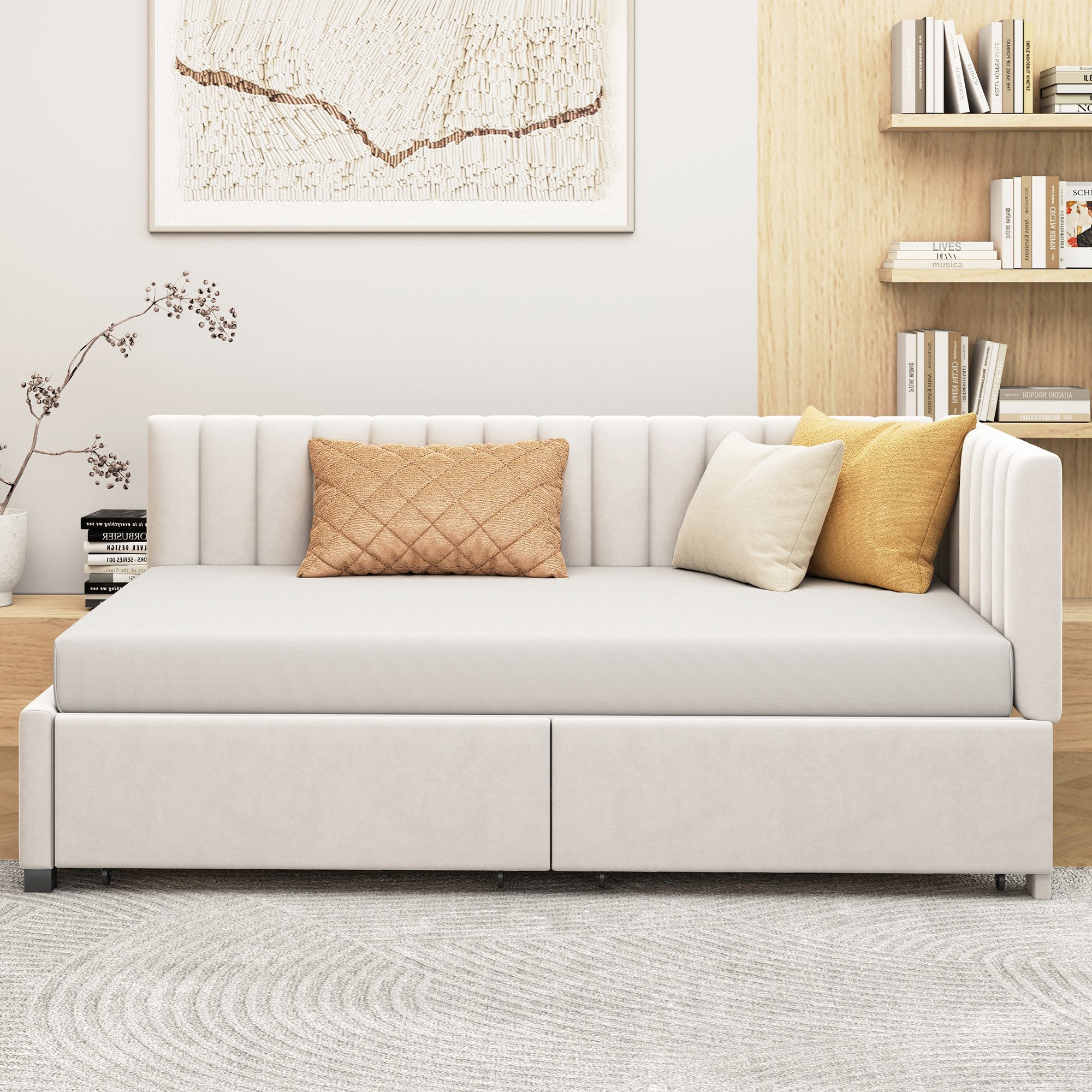 Merax Daybett (1 tlg), Polster-Schlafsofa 90x200cm, günstig online kaufen
