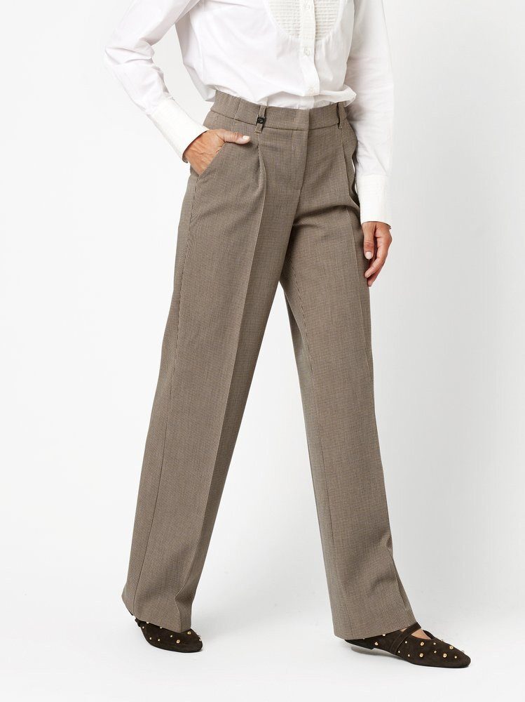 TONI Palazzohose Luisa mit Bund- & Bügelfalten