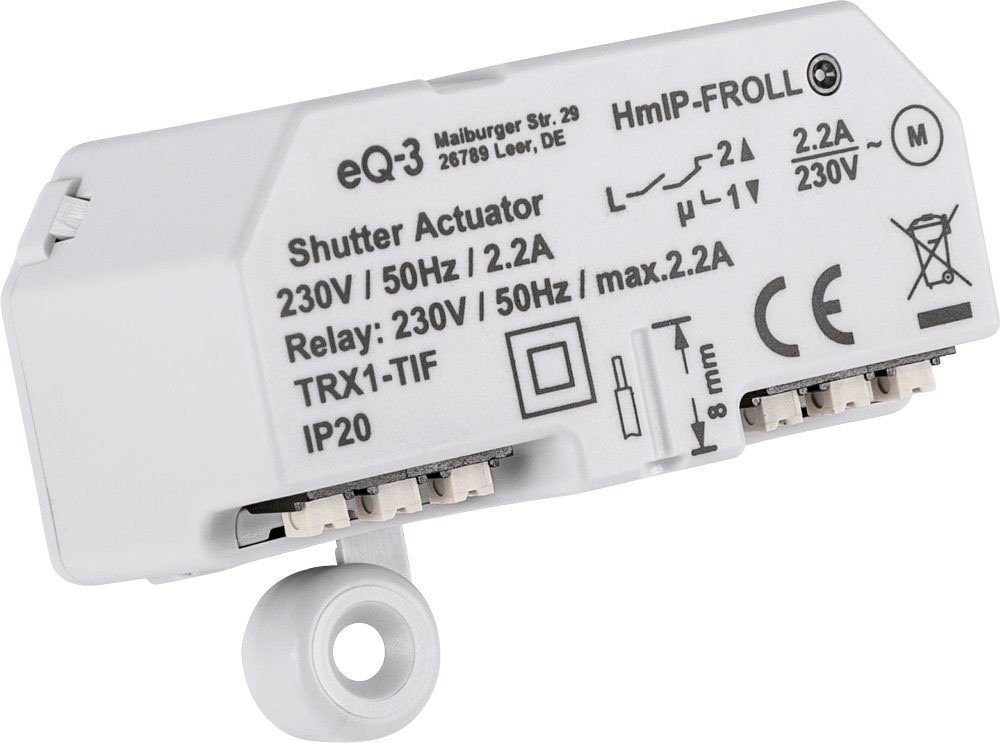 Homematic IP Sensor – Unterputz (151347A0) Rollladenaktor