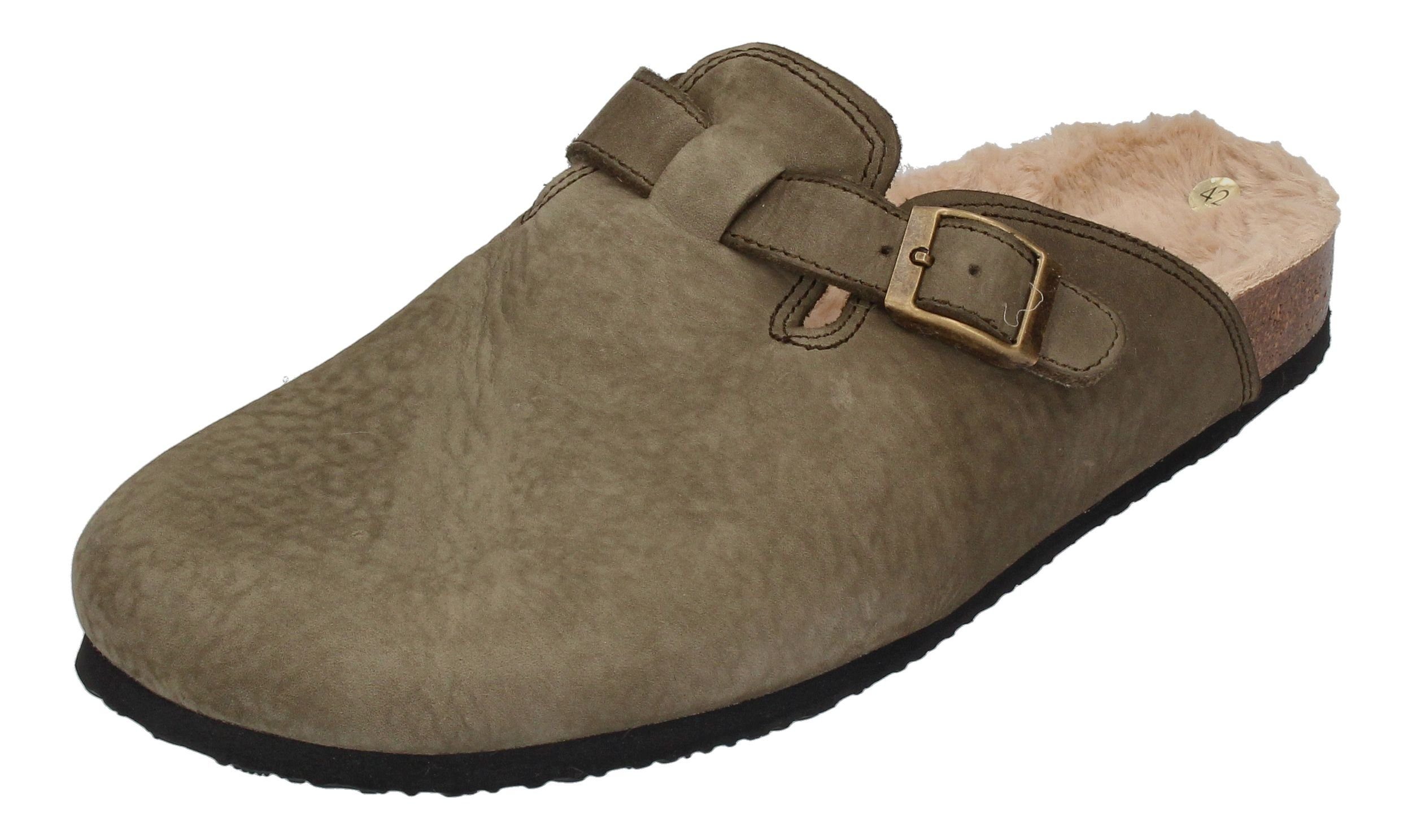 Natural World BIO SLIPPER NAPA WOOL Hausschuh Forest