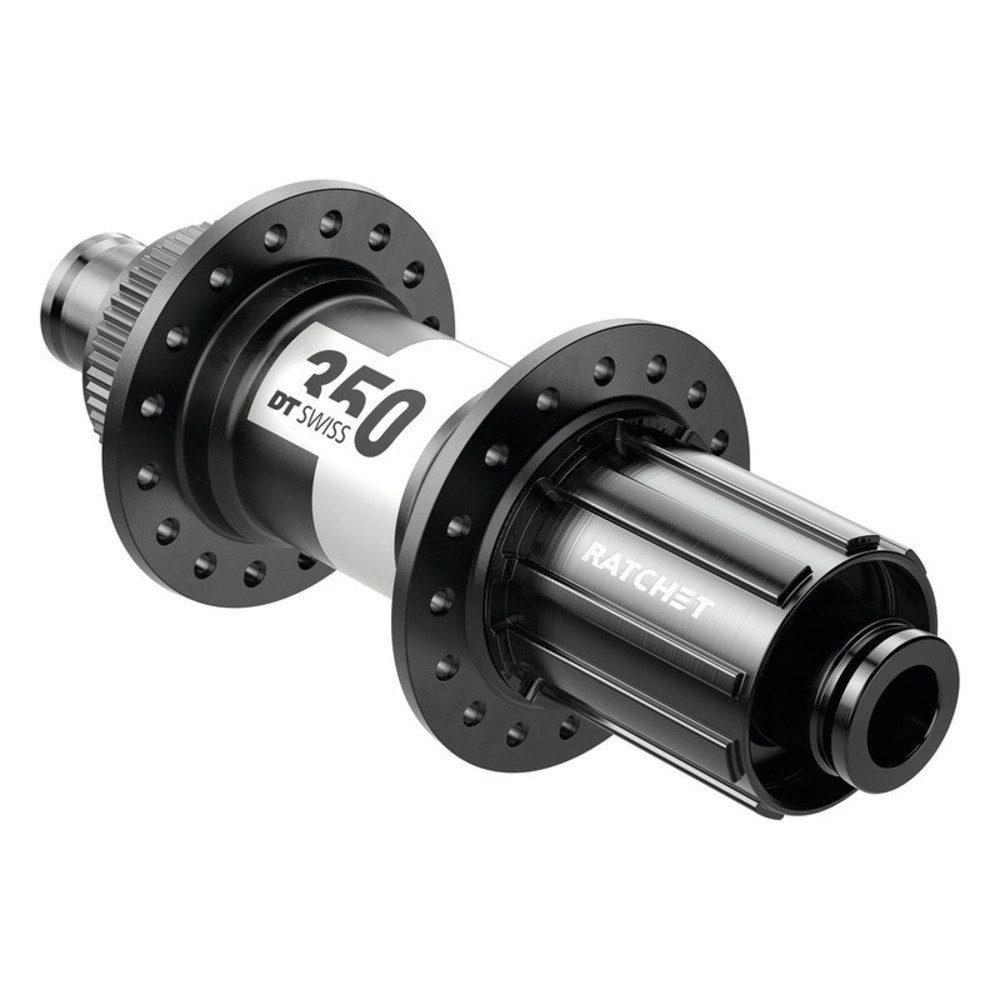 DT Swiss Hinterradnabe HR-Nabe 350 Road Disc Brake 142mm/12mm TA, 24 Loch, CL, Shim. RD 11