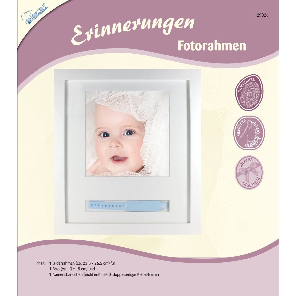 MAMMUT Spiel und Geschenk Fotohalter Fotorahmen Erinnerungen 23,5x26,5cm