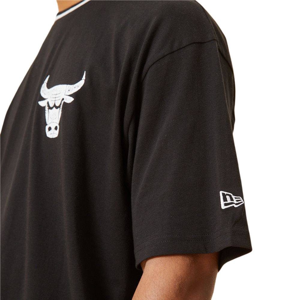 New T-Shirt T-Shirt Bulls New Era Graphic Chicago Era Distressed