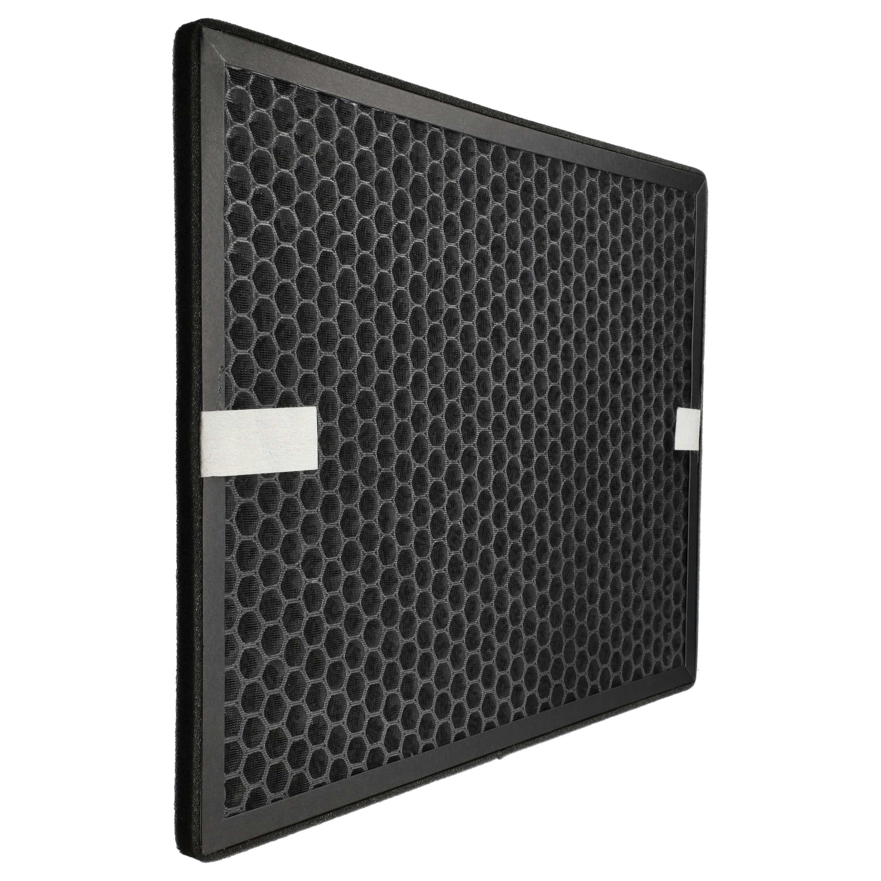 vhbw Aktivkohlefilter passend für Philips AC1214, AC1215, AC1217, AC1217i, AC2729, Zubehör für Philips AC1214 AC1215 AC1217 AC1217i AC2729