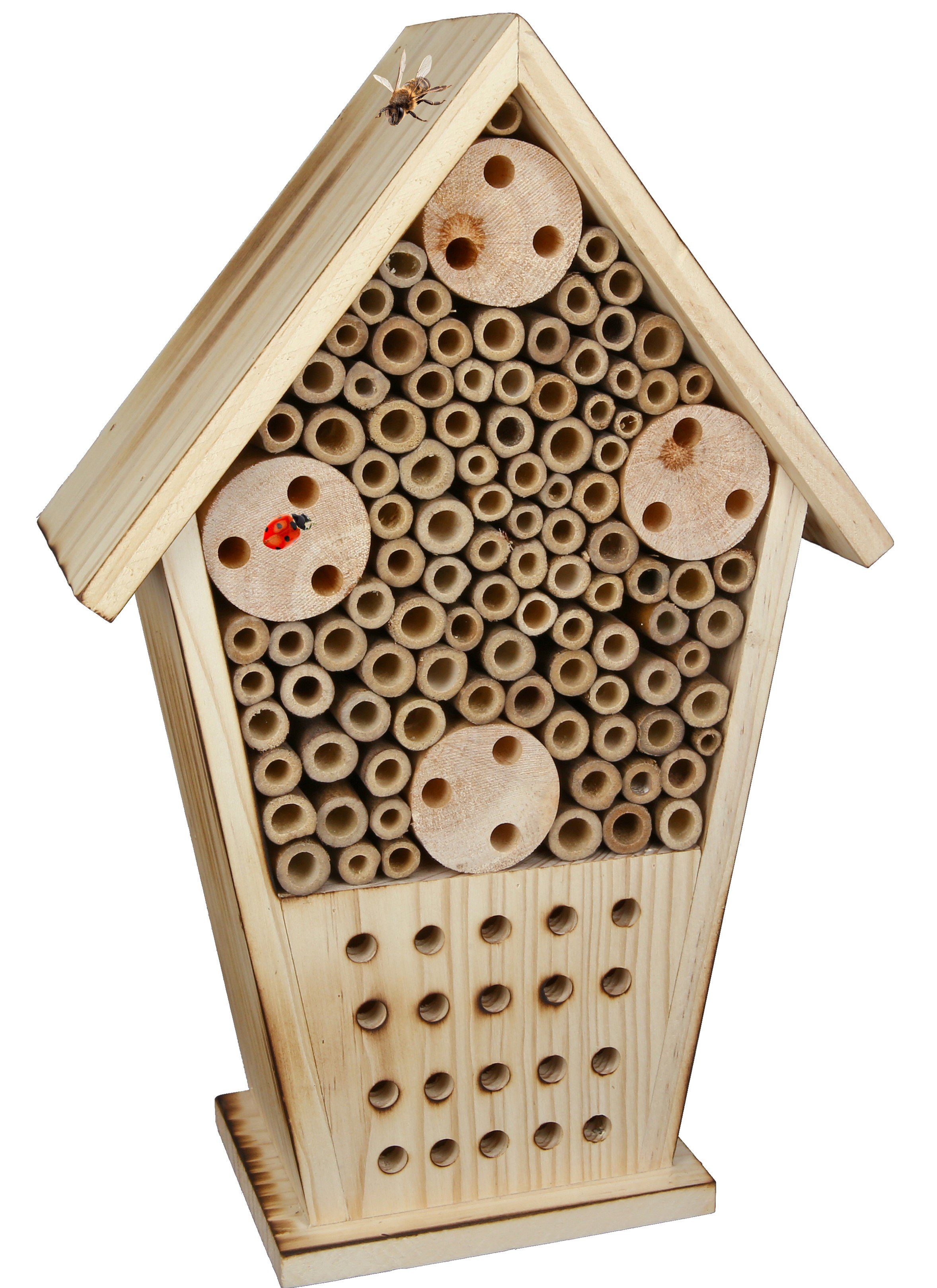 Cult at Home Insektenhotel Insektenhotel - Bienenhotel - Höhe 31 cm – Nistkasten für Wildbienen