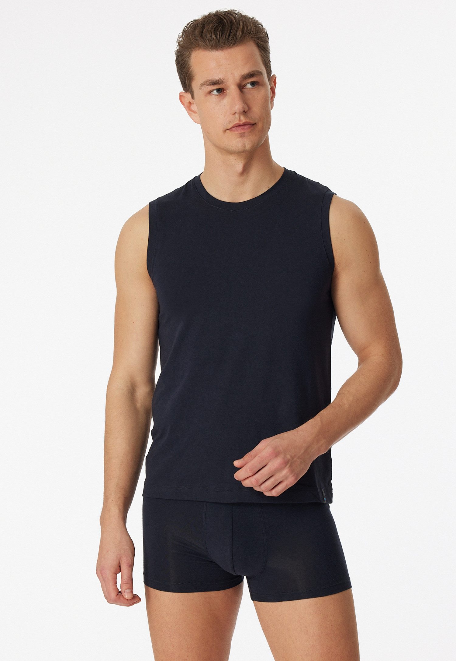 Schiesser Tanktop Tank Top Rundhals