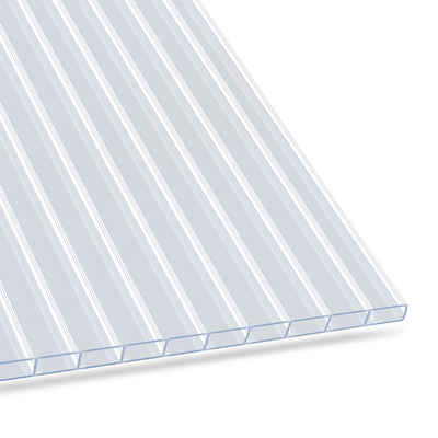 Floordirekt Doppelstegplatte Bedachung aus Polycarbonat, Einfache & vielseitige Verarbeitung, (1-St)