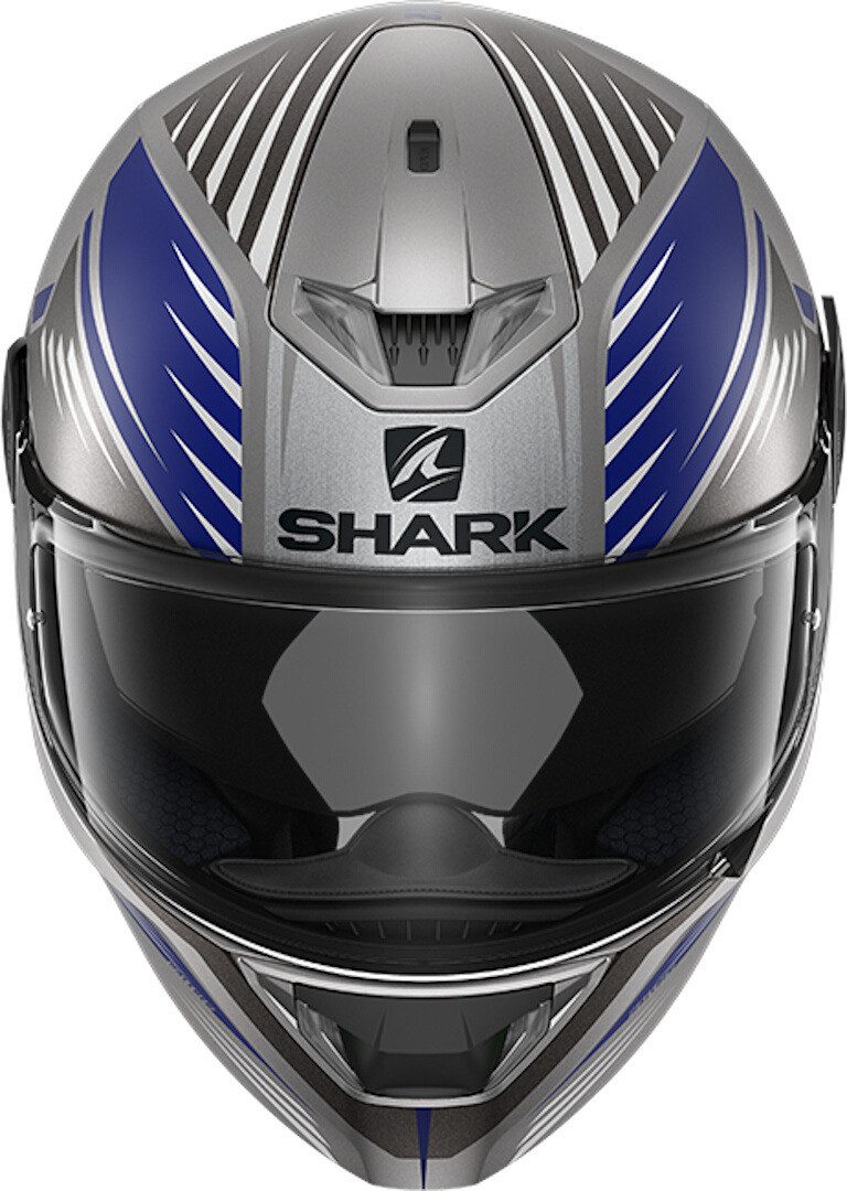 Shark Motorradhelm Skwal 2 Hallder Integralhelm, Vorbereitet Für Kommunikationssystem,integriertes Sonnenvisier