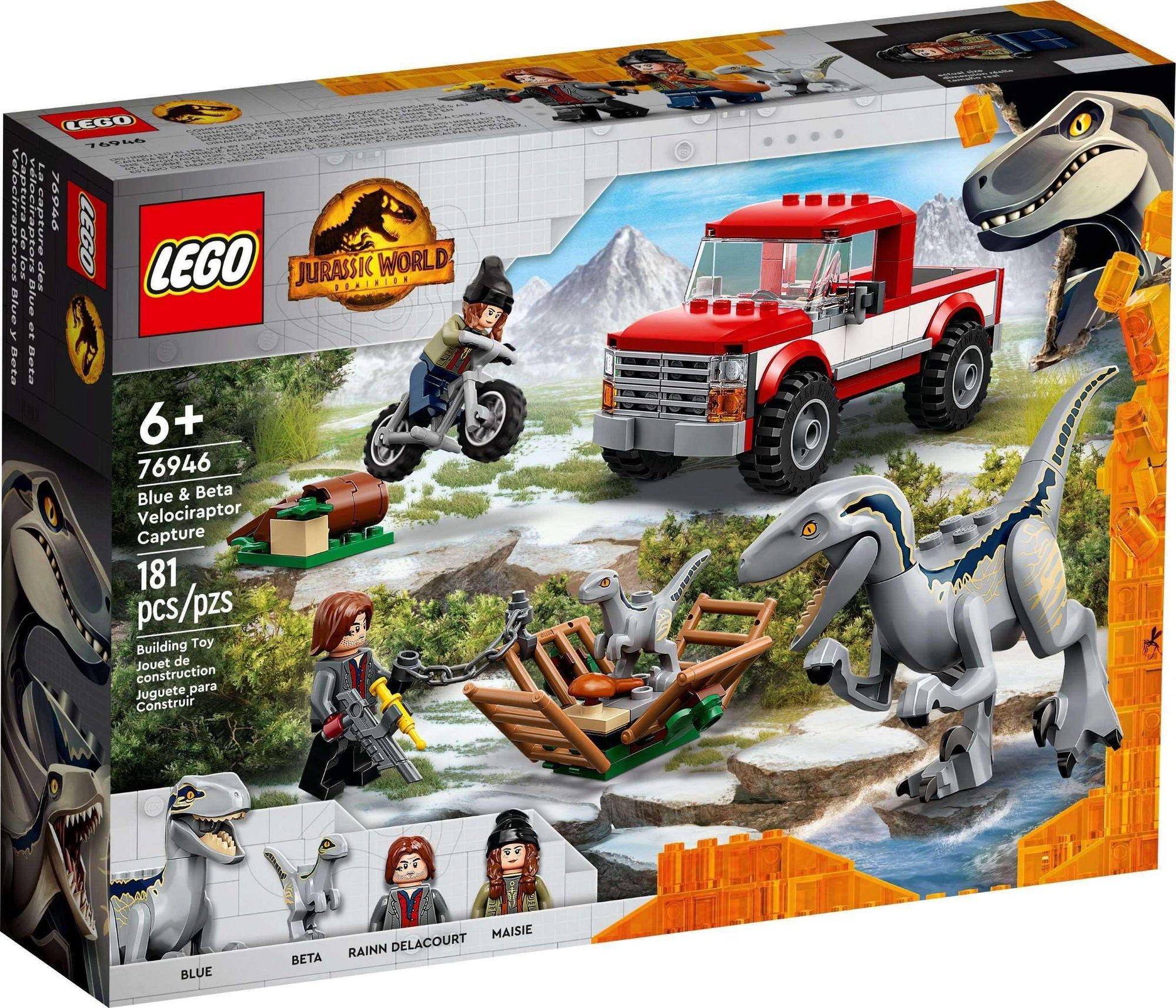 LEGO® Spiel LEGO® Jurassic World 76946 Blue & Beta in der Velociraptor-Falle - 181