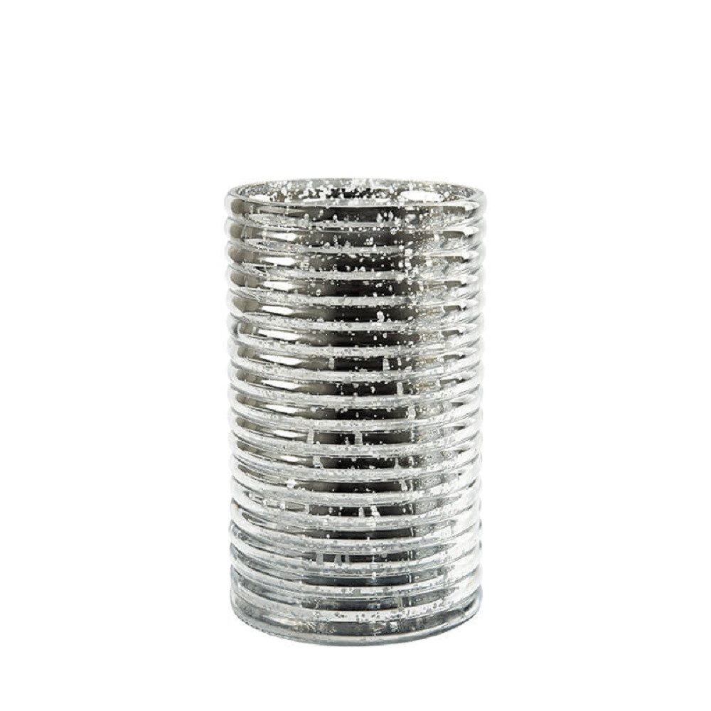 Sandra Rich Windlicht SANDRA RICH, Windlicht, Vase, Glas "GROOVE" Silber ve günstig online kaufen