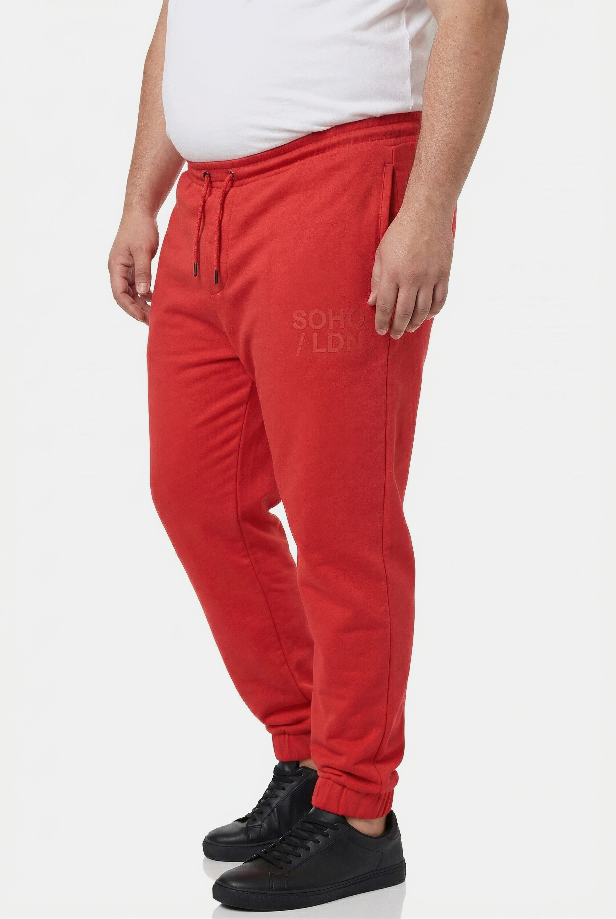 Men Plus Sweathose Sweathose Basic Fit Elastikbund