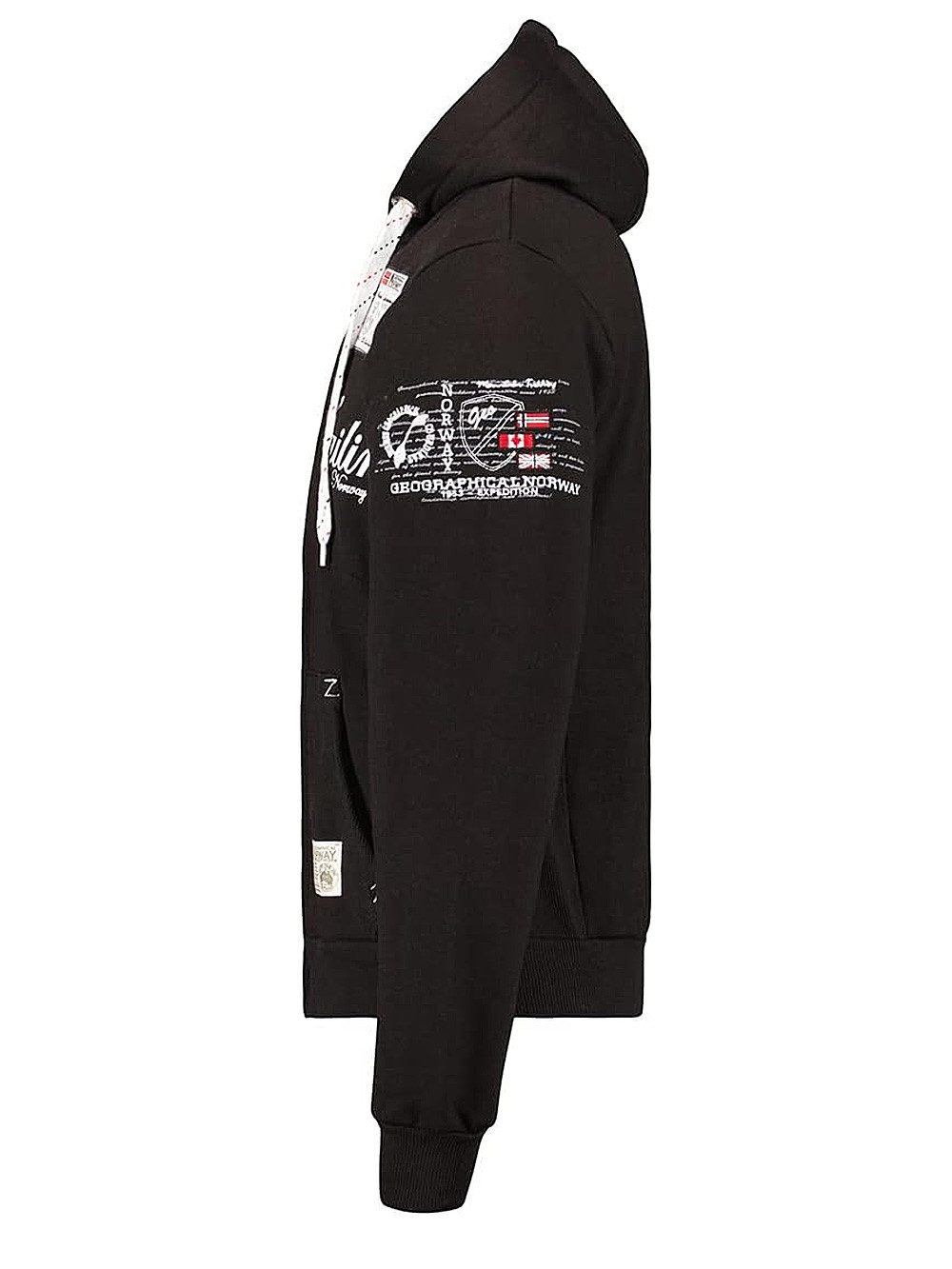 Geographical Norway Hoodie Jacke Kapuzenpullover Sweater Damen Herren Pullover -PREMIUM EDITION- CASUAL & MODERN - PREMIUM KOMFORT - NACHHALTIG - UNISEX – Bild 4 von 5