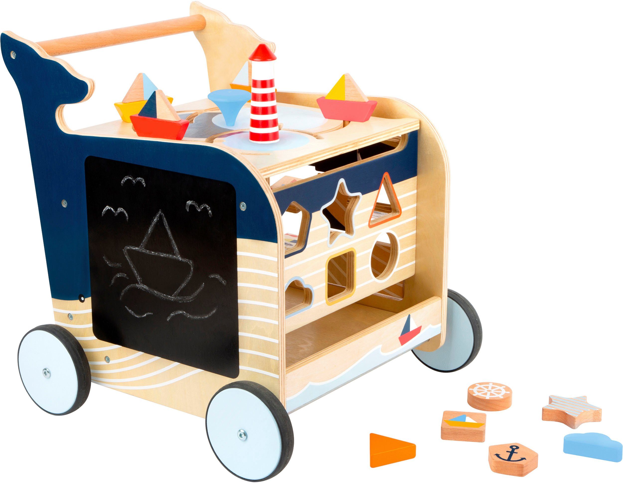 Small Foot Lauflernwagen Lauflernwagen Wal