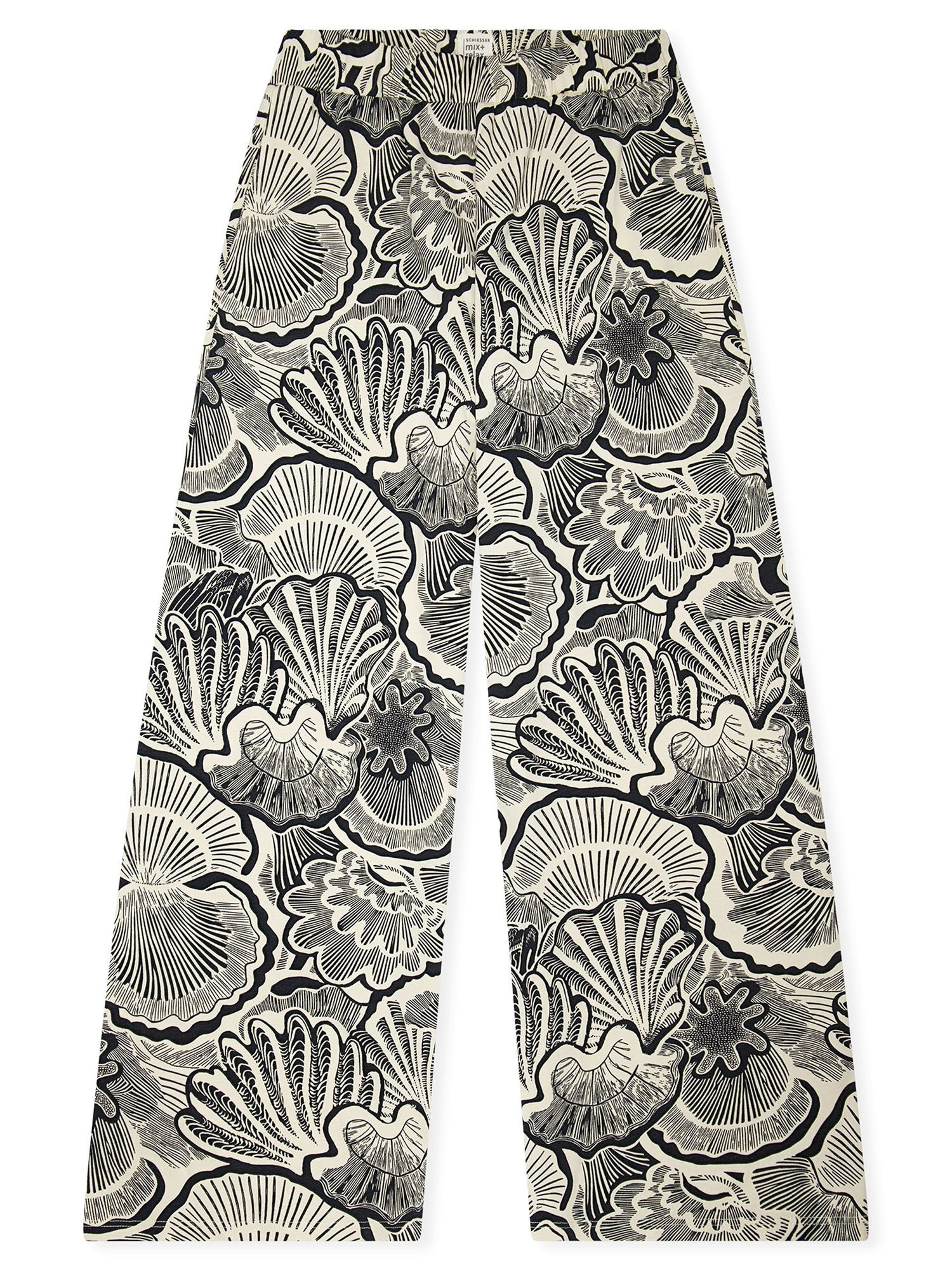 Schiesser Radlerhose Mix Relax Schlafhose, Nacht Hose, Loungehose