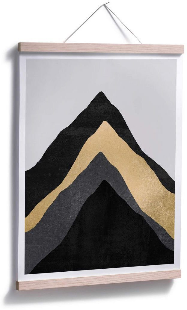 Wall-Art Vier St) Berge (1 Berge, Poster