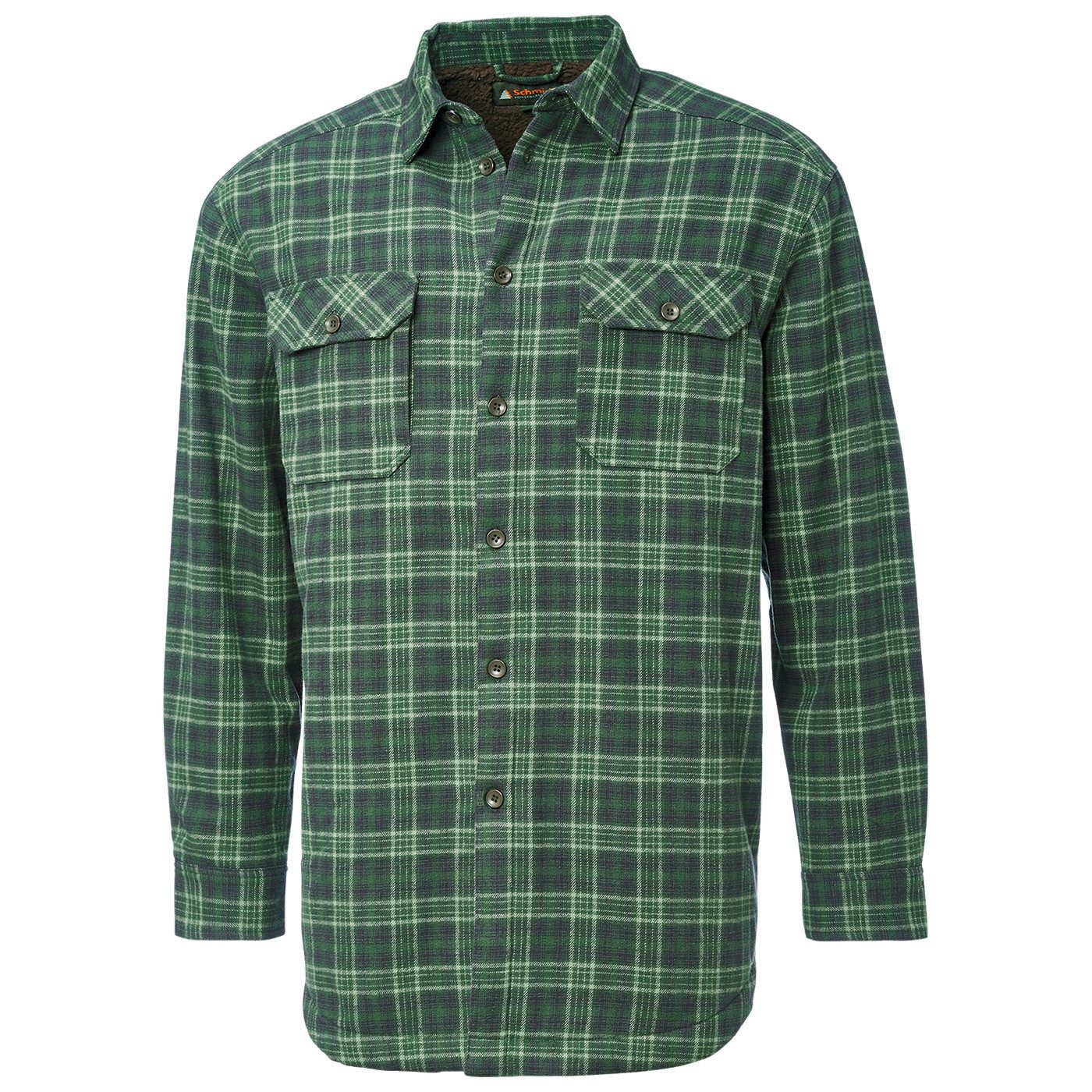 Schmidt Flanellhemd mit Teddyfell hautfreundlich und bequem