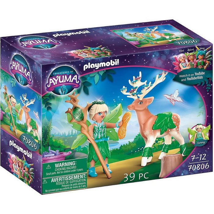 Playmobil® Spielfigur PLAYMOBIL® 70806 Forest Fairy mit Seelentier