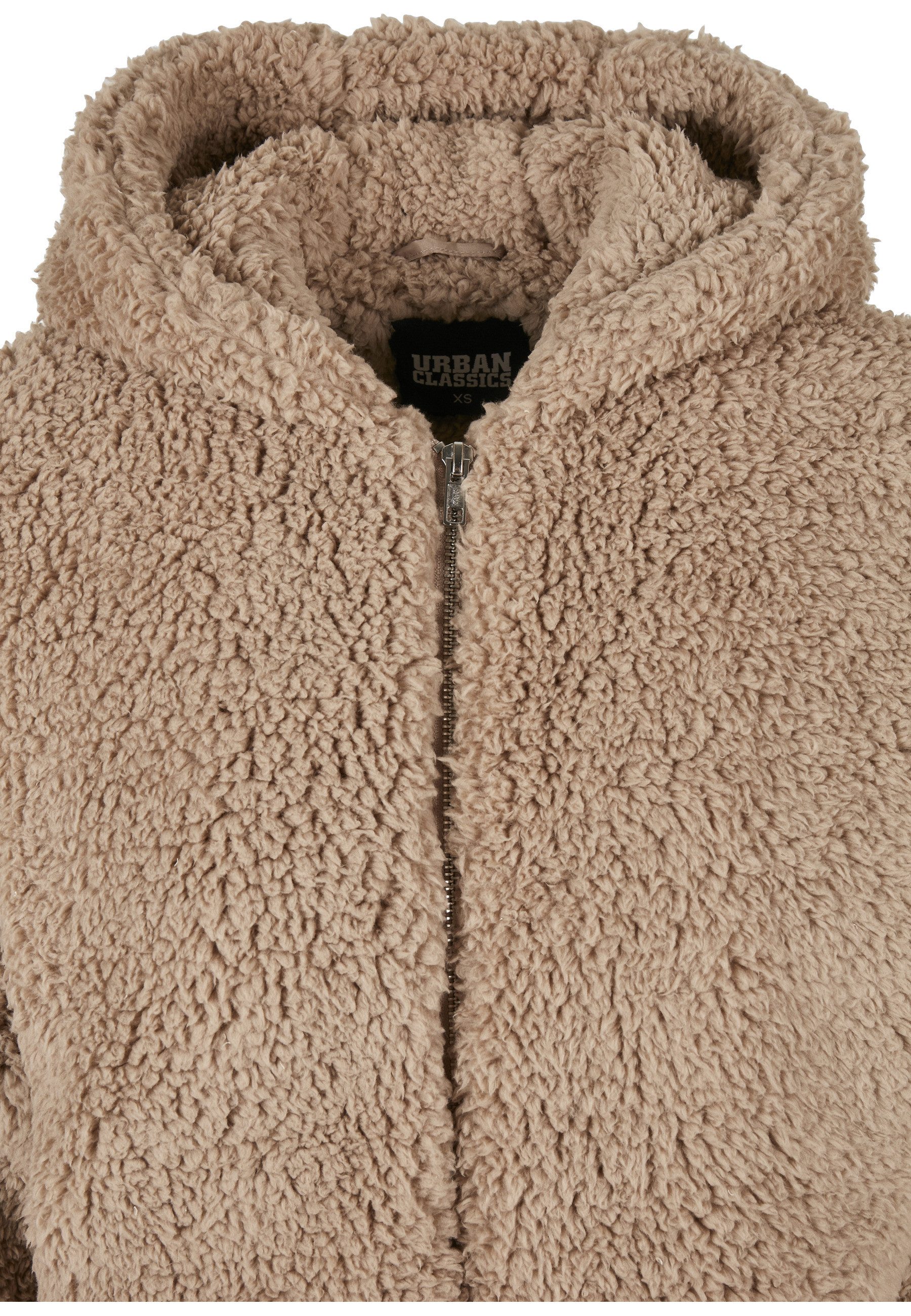 URBAN CLASSICS Langmantel Urban Classics Damen Ladies Short Oversized Sherpa Jacket