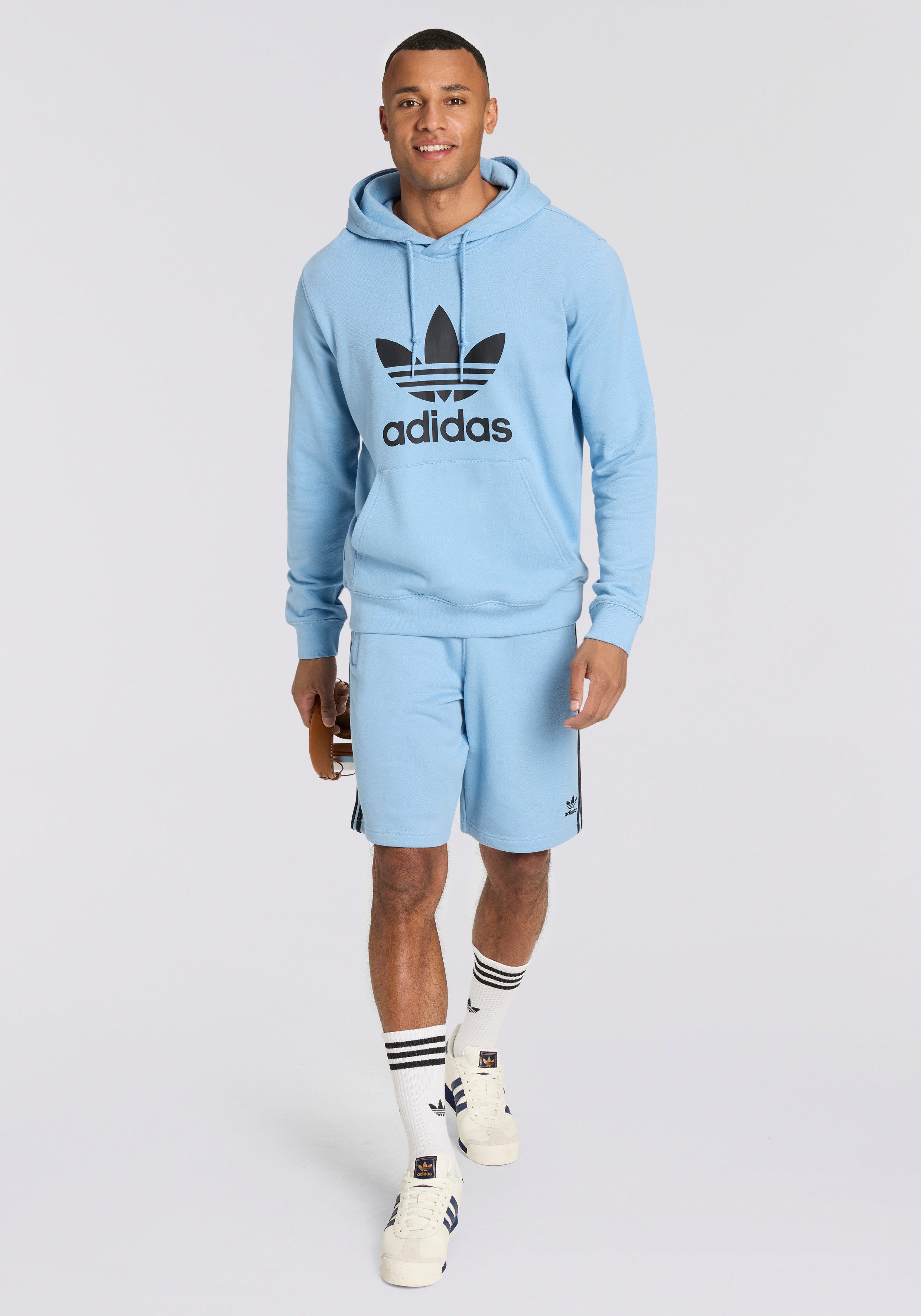 adidas Originals Shorts 3-STRIPE SHORT (1-tlg) Drei Streifen Sweat Shorts aus weichem French-Terry Material