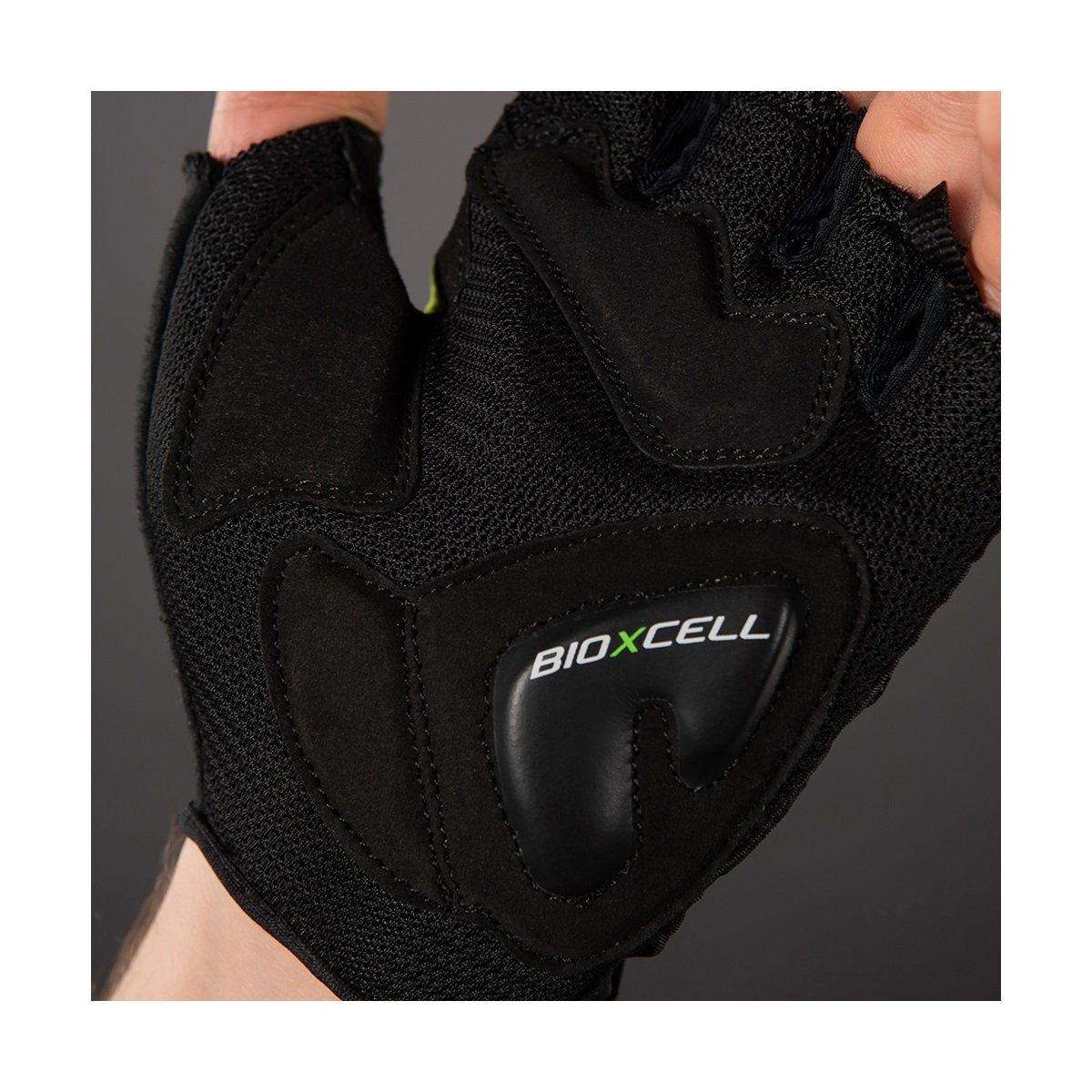 Chiba Fahrradhandschuhe BioXcell AIR neongelb/schwarz - 1 Paar