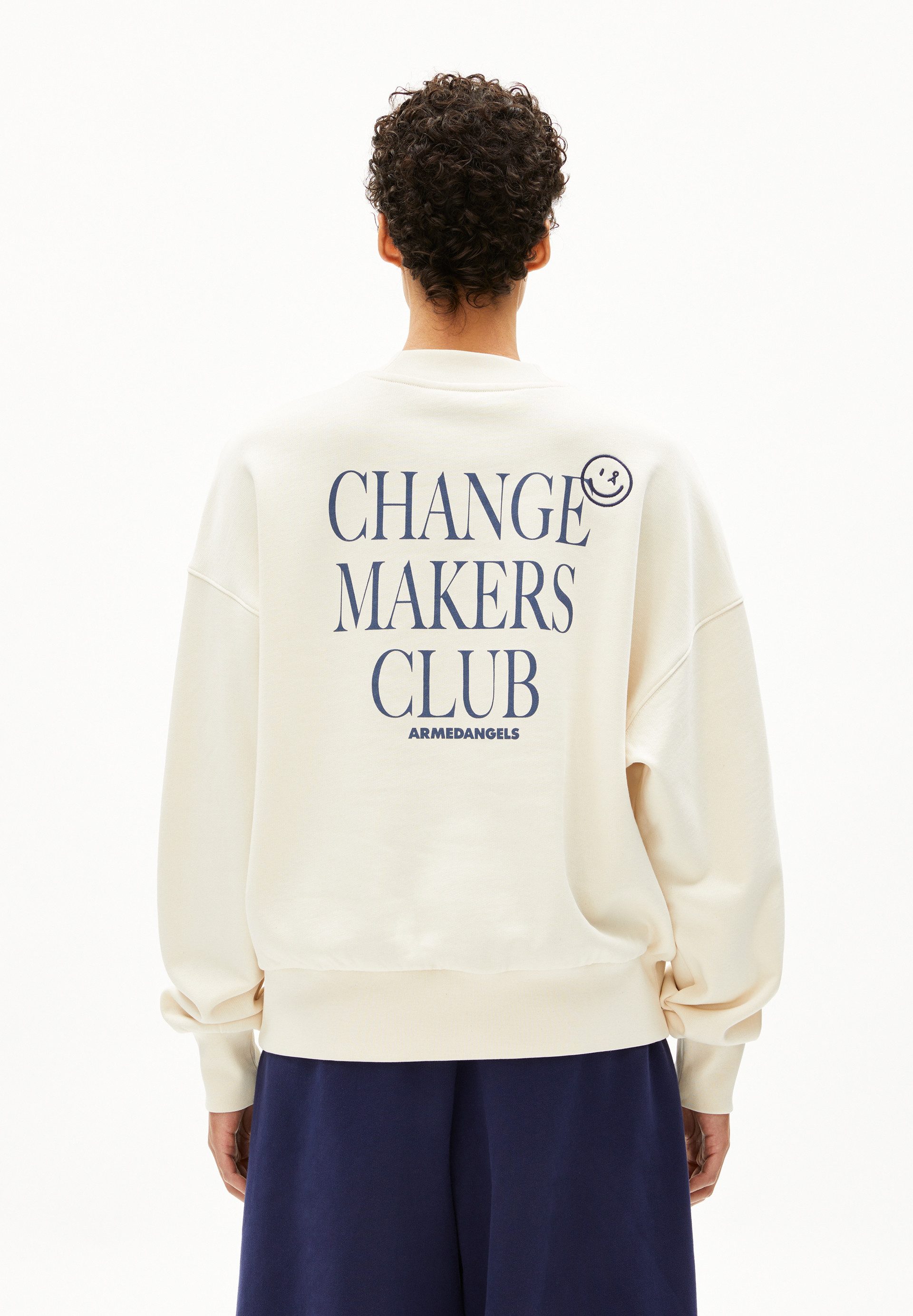 Armedangels Sweatshirt ALIZAA CHAANGE Sweatshirts aus Bio-Baumwolle Oversized Fit – Bild 4 von 5