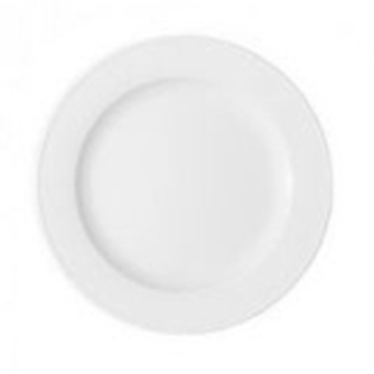 Geschirr-Set Teller Bonn - 25 cm flach Porzellan weiß 6 Stück.
