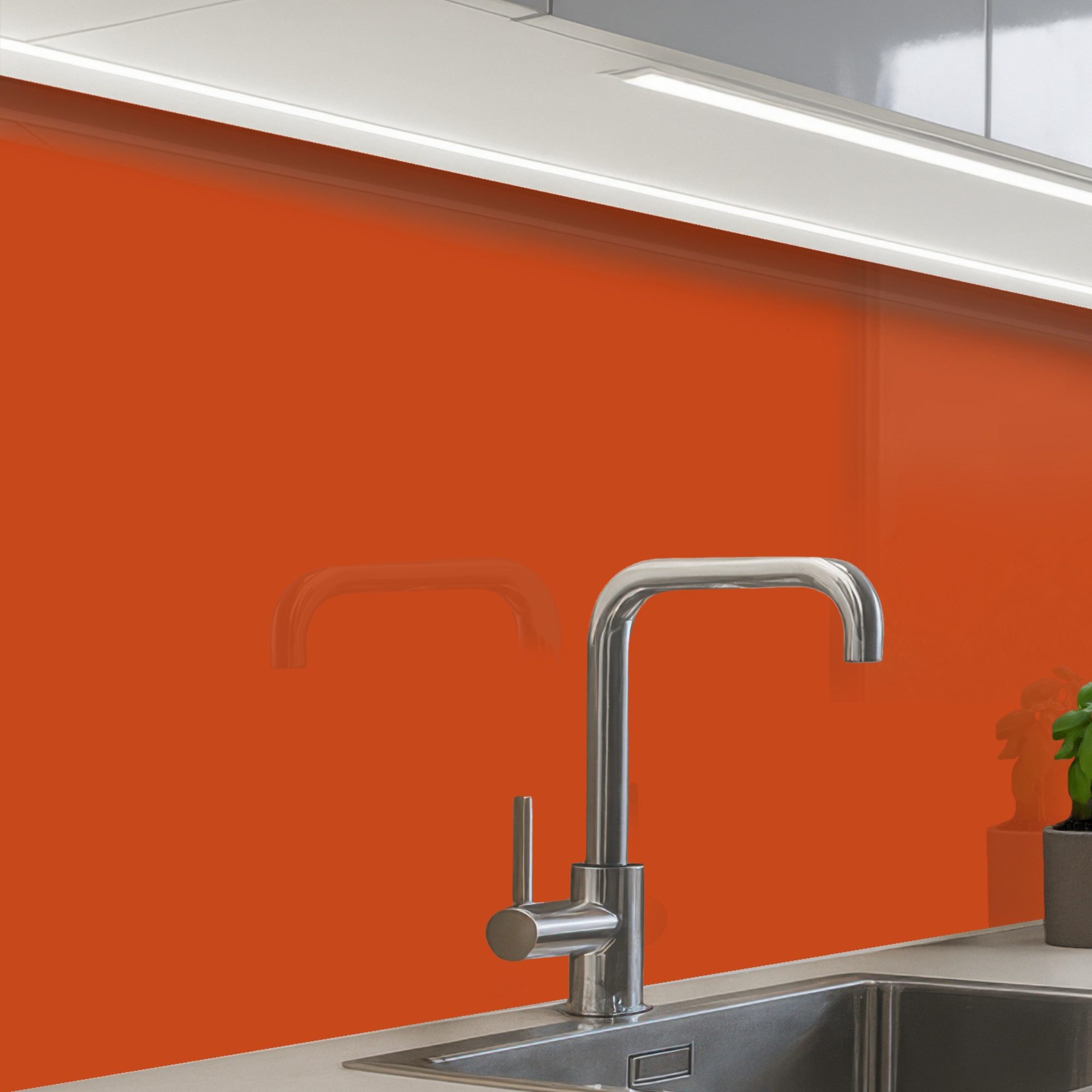 KitchenYeah Küchenrückwand Muster selbstklebend (keine Folie) Sienna - Erde - Farben - Massiv, (1-tlg), Spritzschutz, Küche, Rückwand, Küchenwand, Küchenfront, 30x20 cm